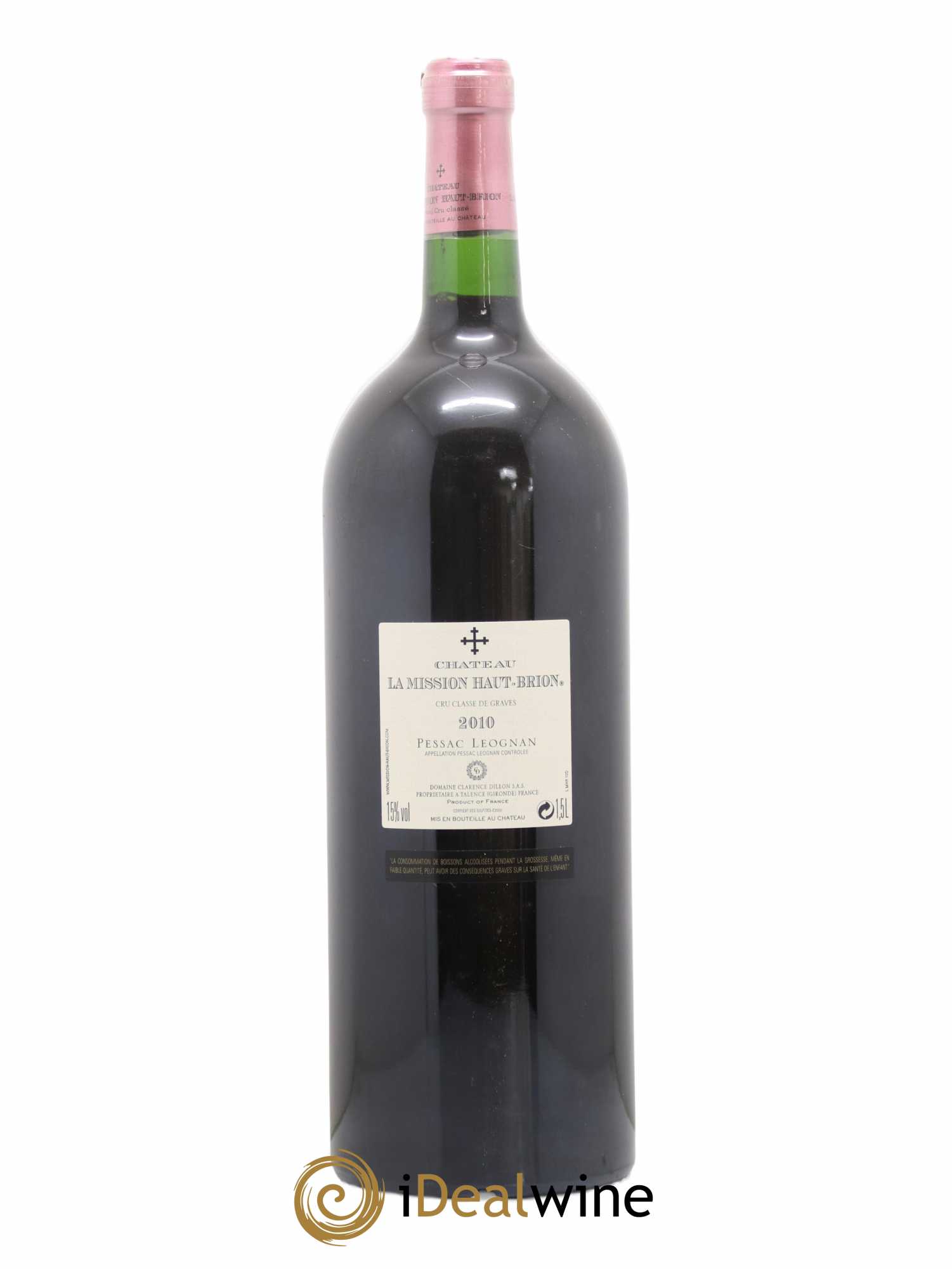Château la Mission Haut-Brion Cru Classé de Graves 2010 - Lot de 1 magnum - 1