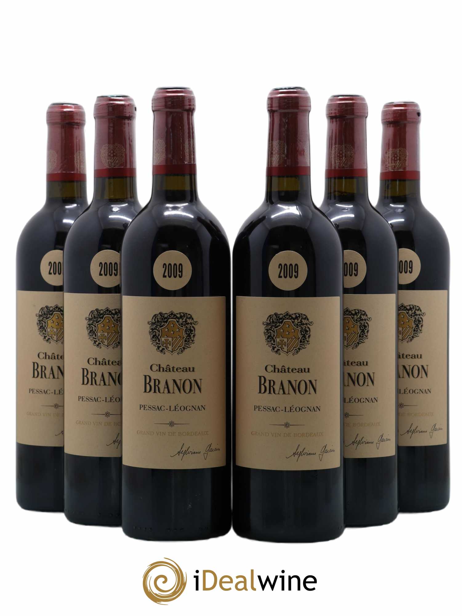 Château Branon 2009 - Lot de 6 bouteilles - 0