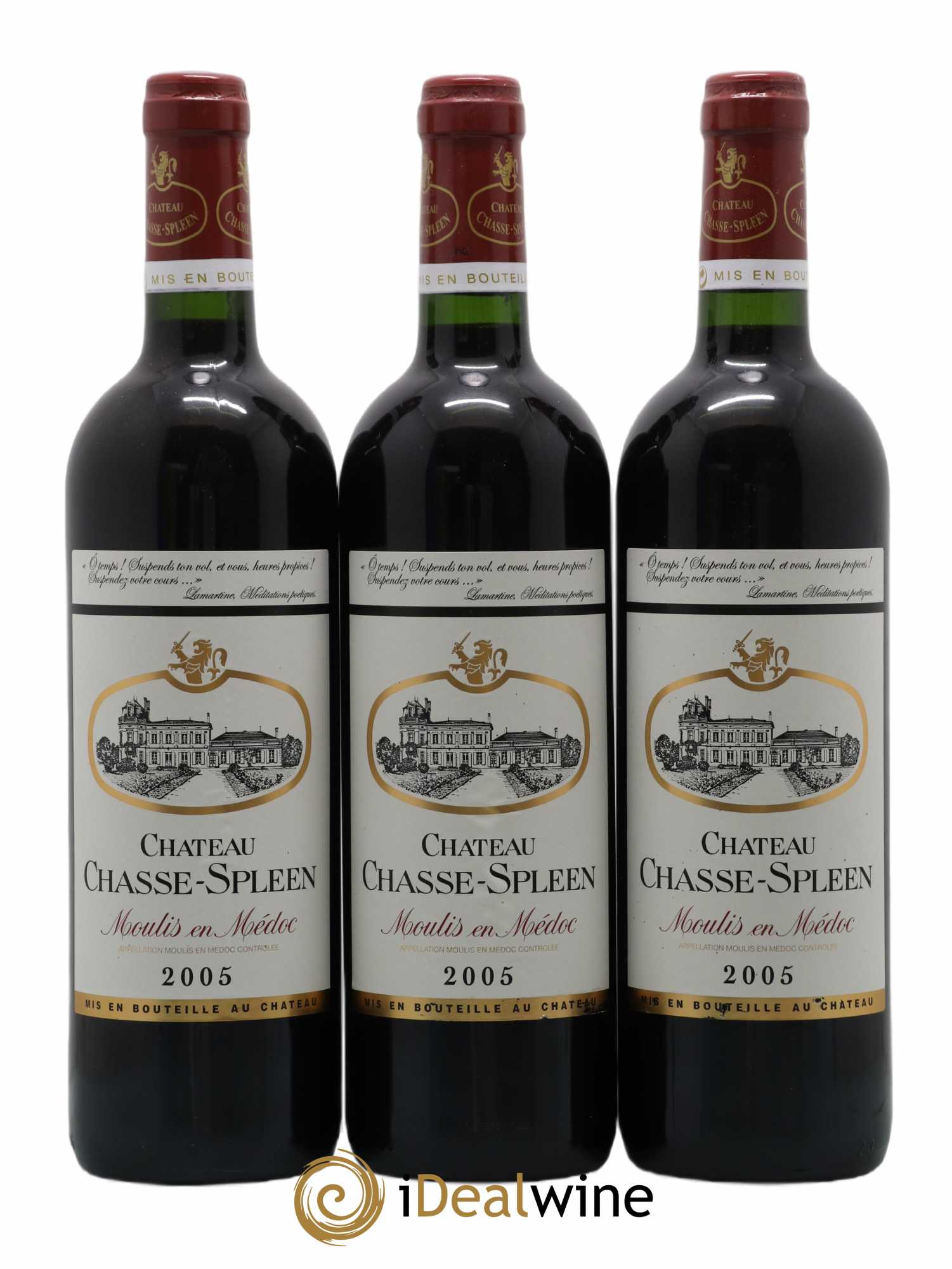 Château Chasse Spleen 2005 - Lot de 6 bouteilles - 1
