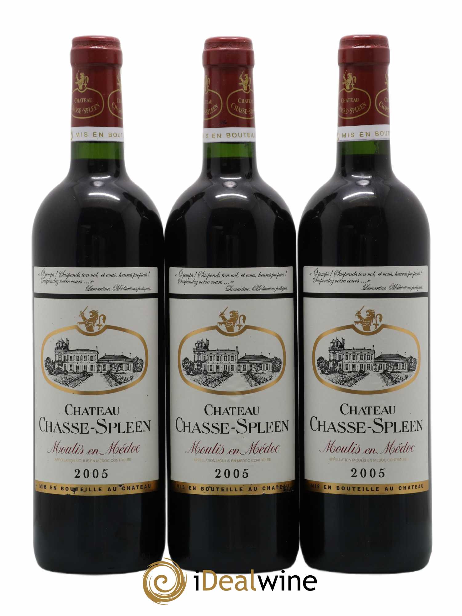 Château Chasse Spleen 2005 - Lot de 6 bouteilles - 2