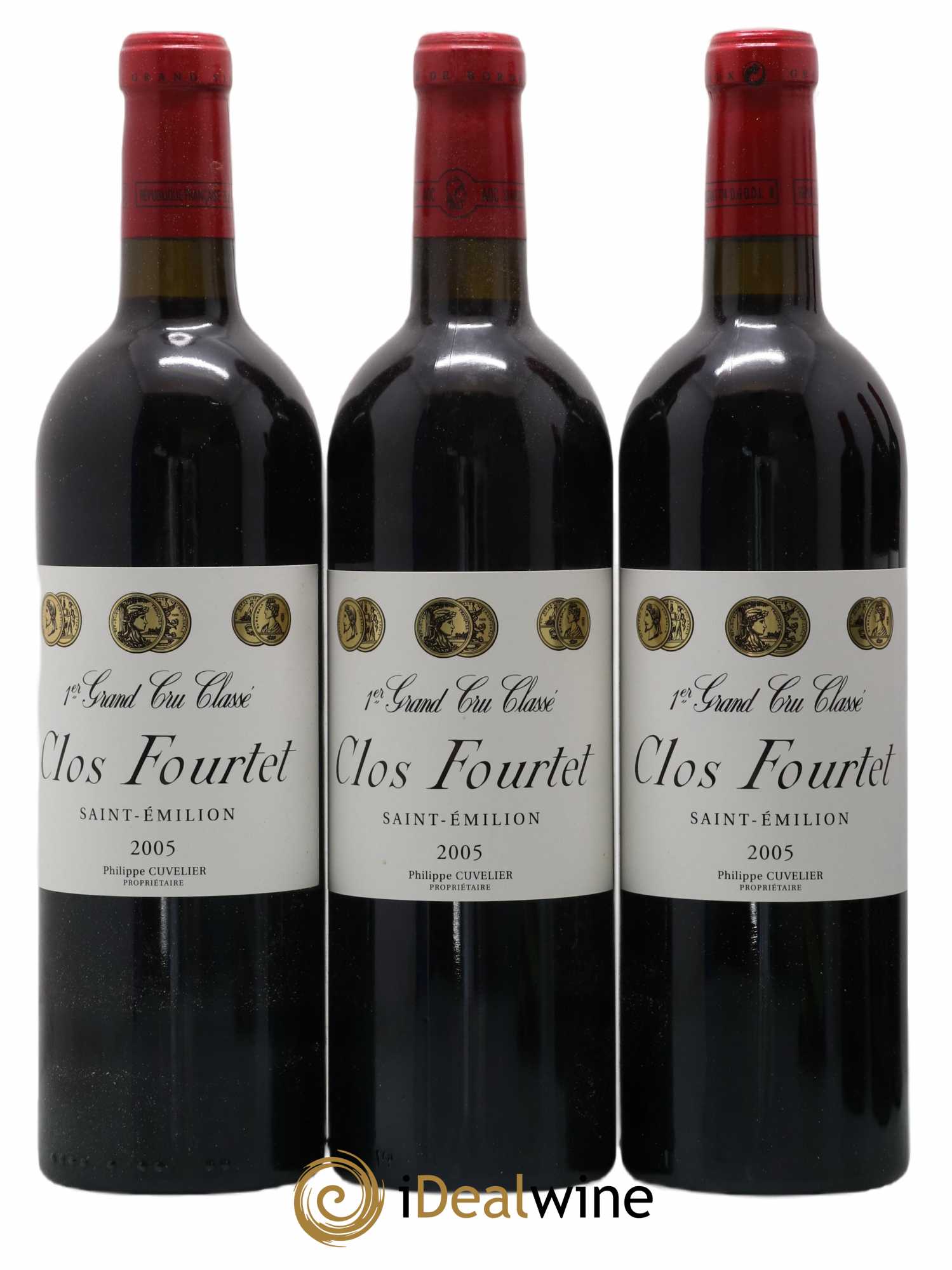 Clos Fourtet 1er Grand Cru Classé B 2005 - Lot de 6 bouteilles - 1