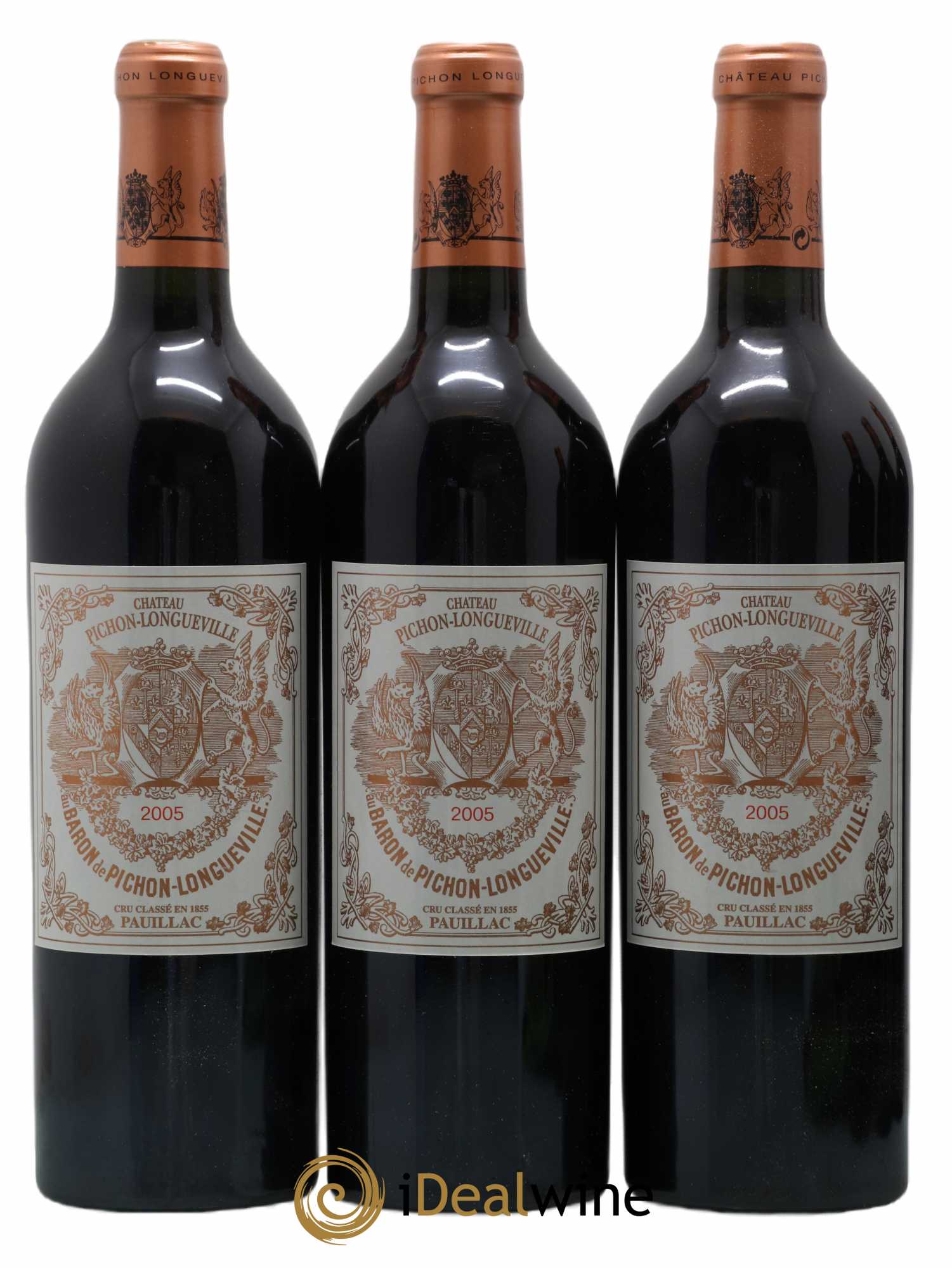 Pichon Longueville Baron 2ème Grand Cru Classé 2005 - Lot de 6 bouteilles - 3