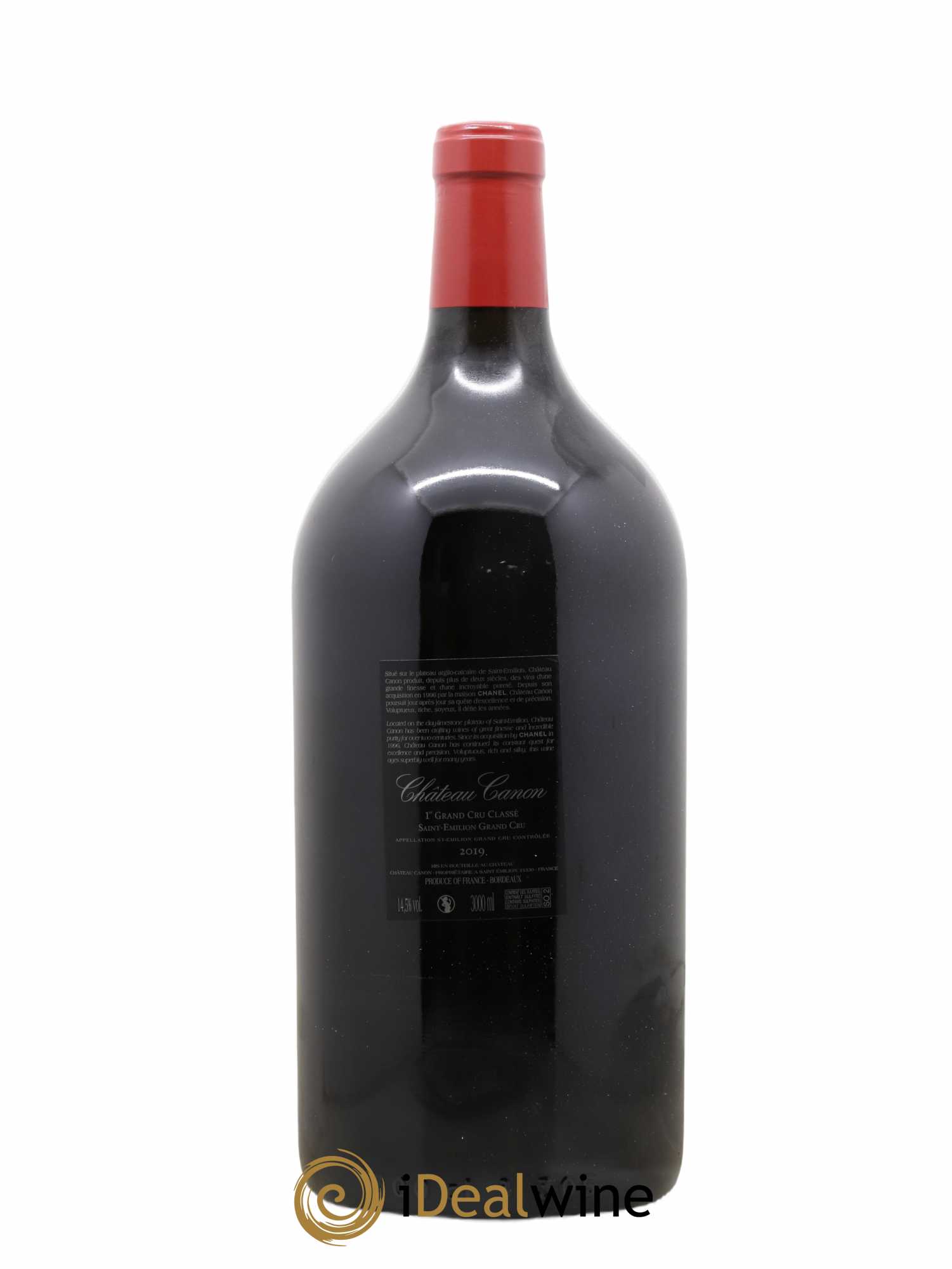 Château Canon 1er Grand Cru Classé B 2019 - Lot de 1 double magnum - 1