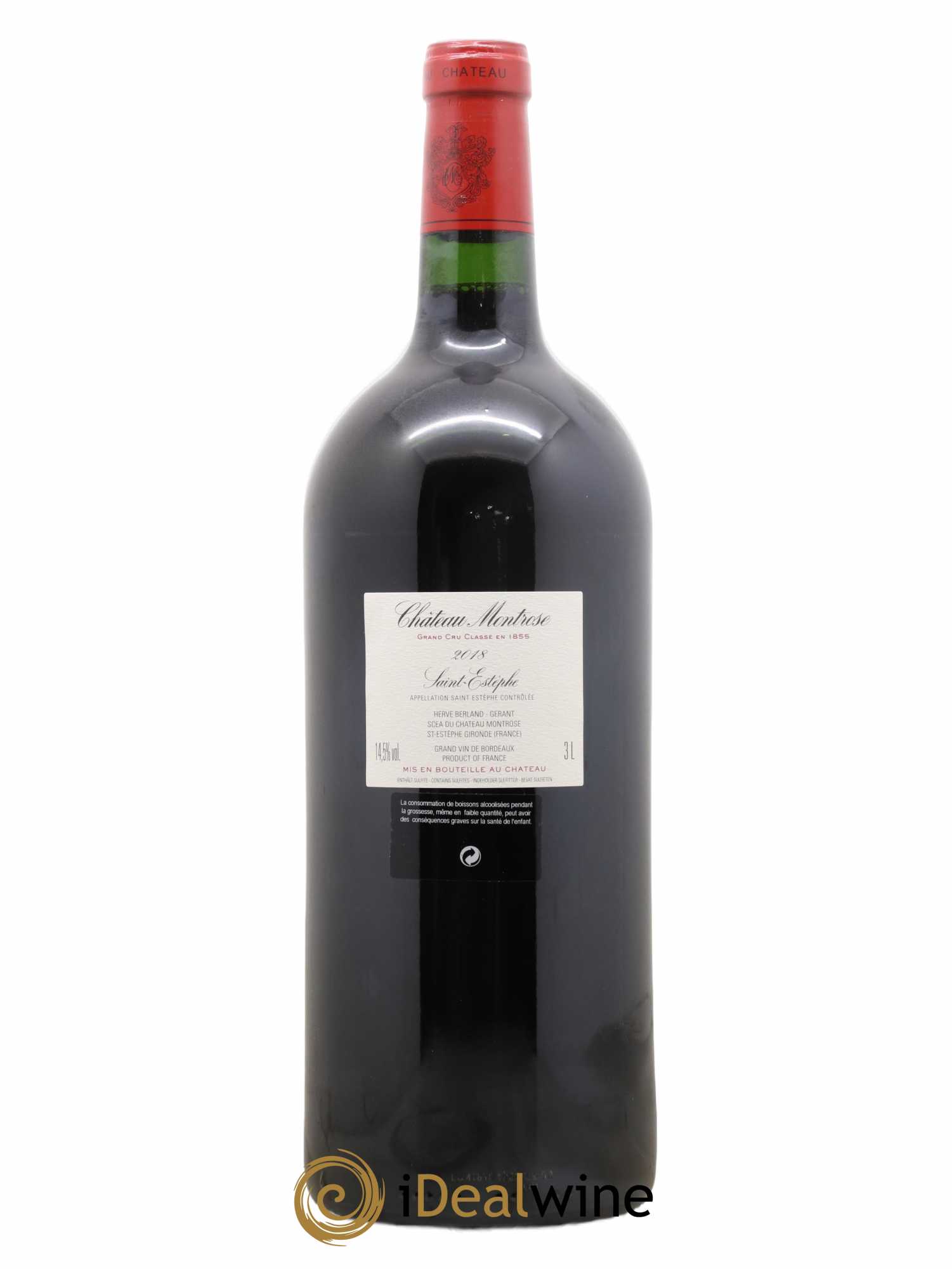 Château Montrose 2ème Grand Cru Classé 2018 - Lot de 1 double magnum - 1