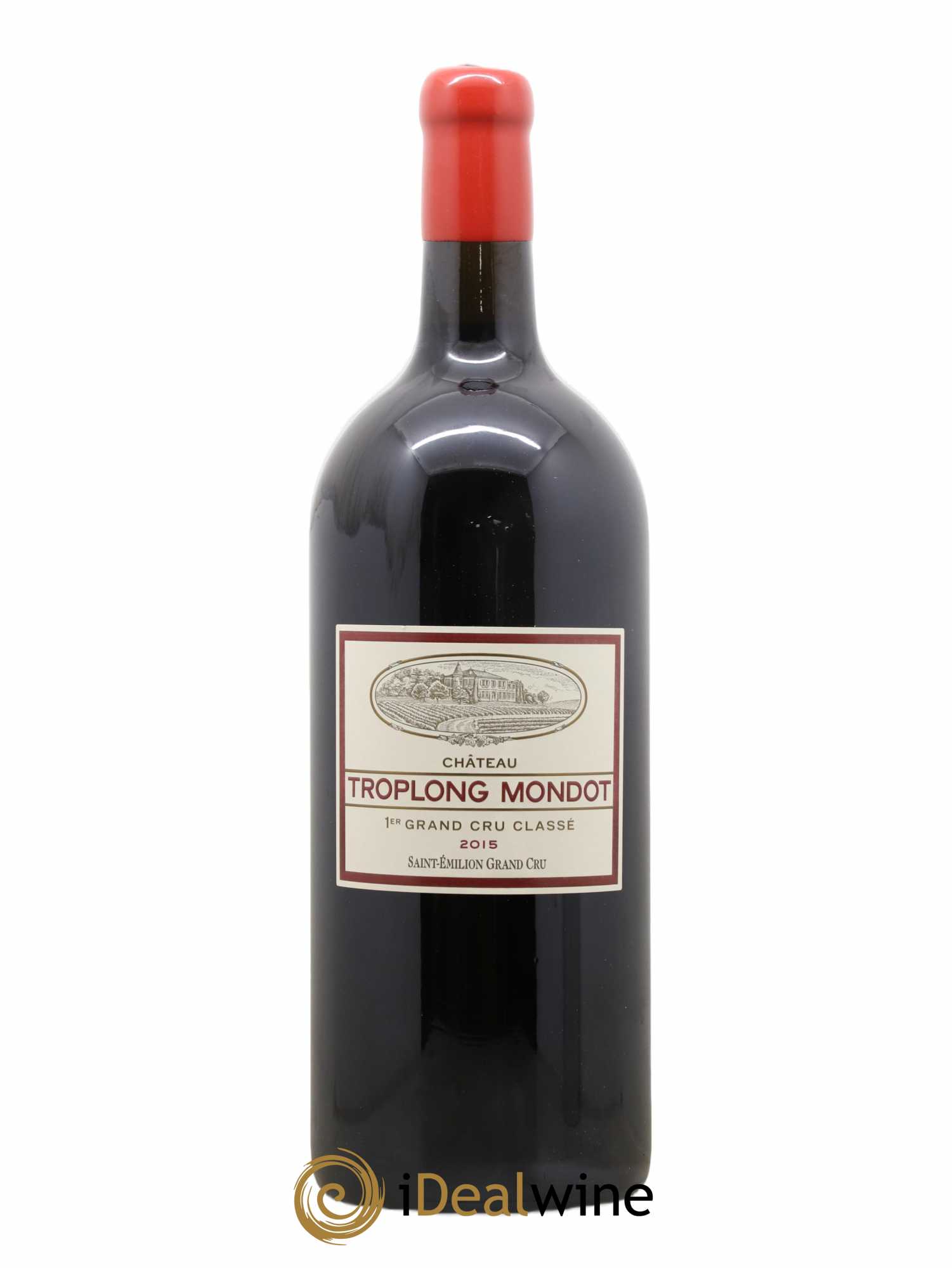 Château Troplong Mondot 1er Grand Cru Classé B 2015 - Lot de 1 double magnum - 0