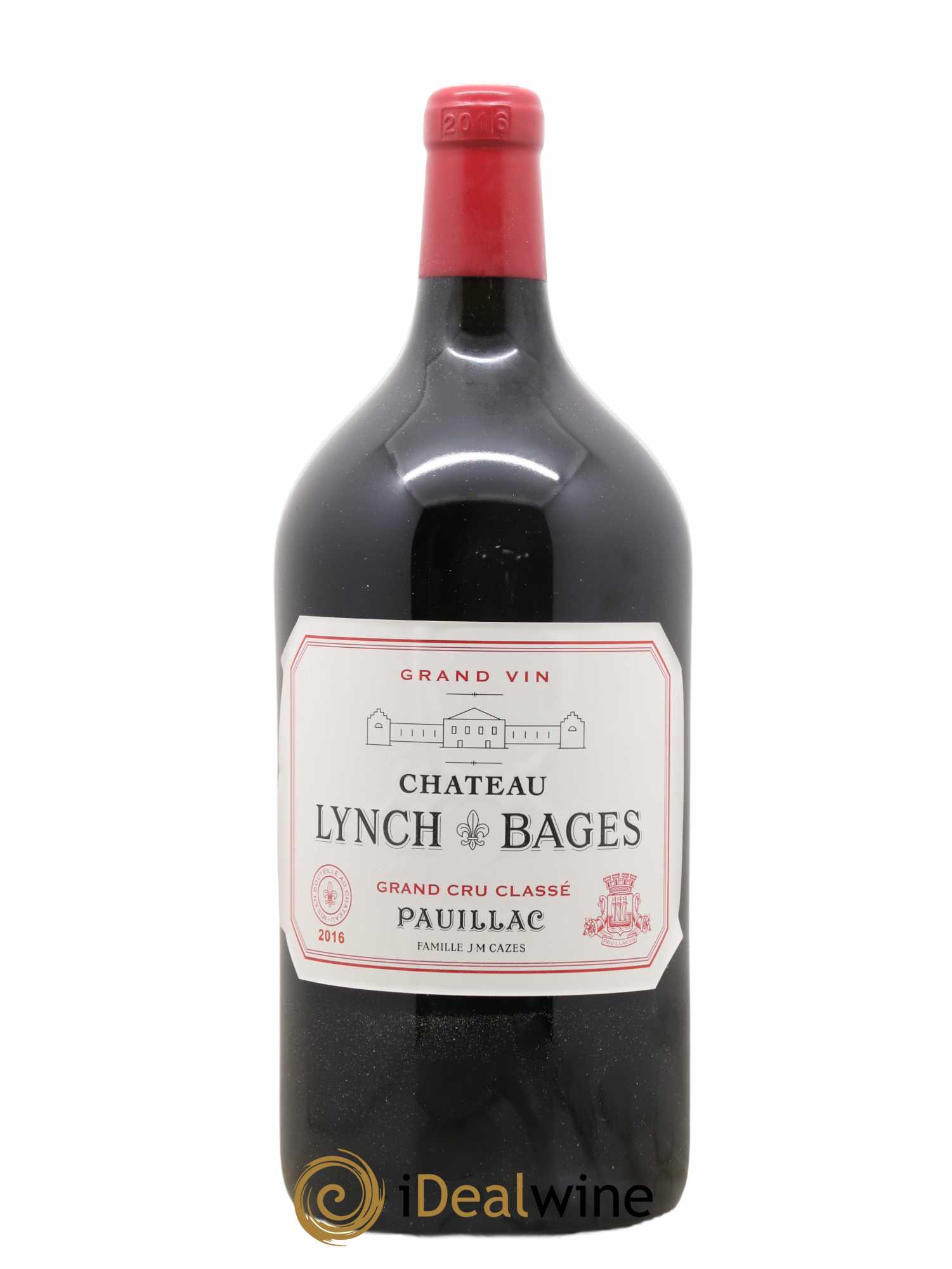 Château Lynch Bages 5ème Grand Cru Classé 2016 - Lot de 1 double magnum - 0