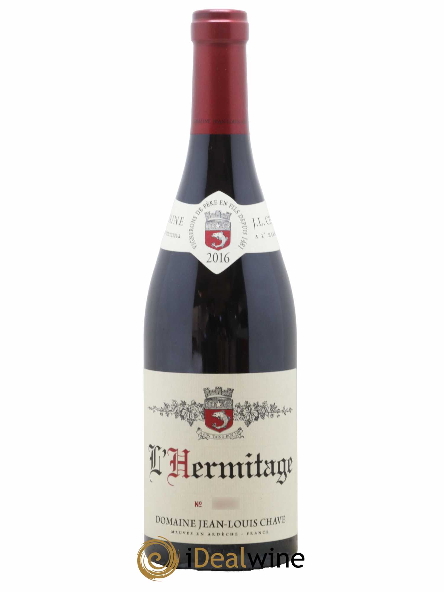 Hermitage Jean-Louis Chave 2016 - Lot de 1 bouteille - 0