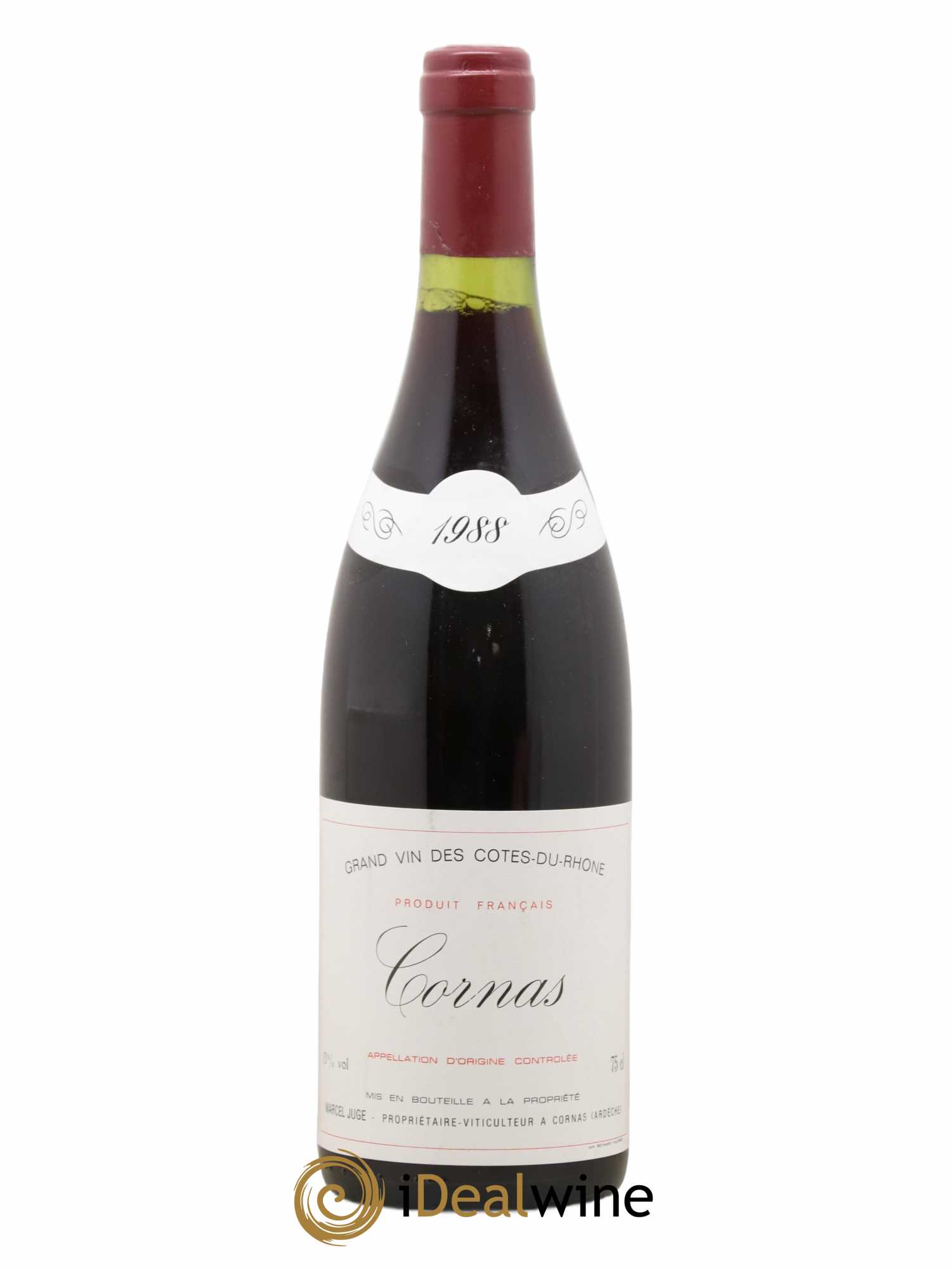 Cornas Marcel Juge 1988 - Lot de 1 bouteille - 0