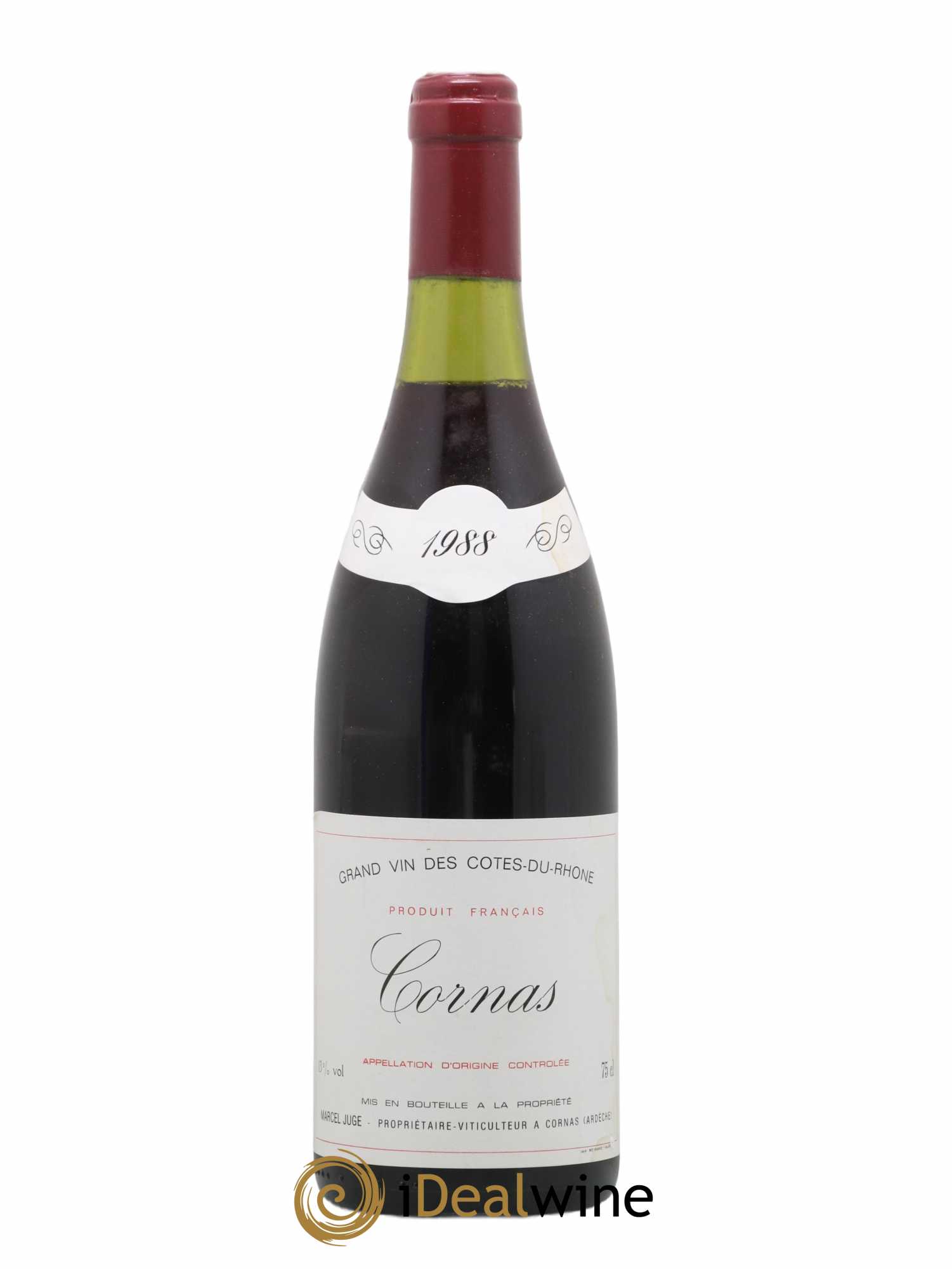 Cornas Marcel Juge 1988 - Lot de 1 bouteille - 0