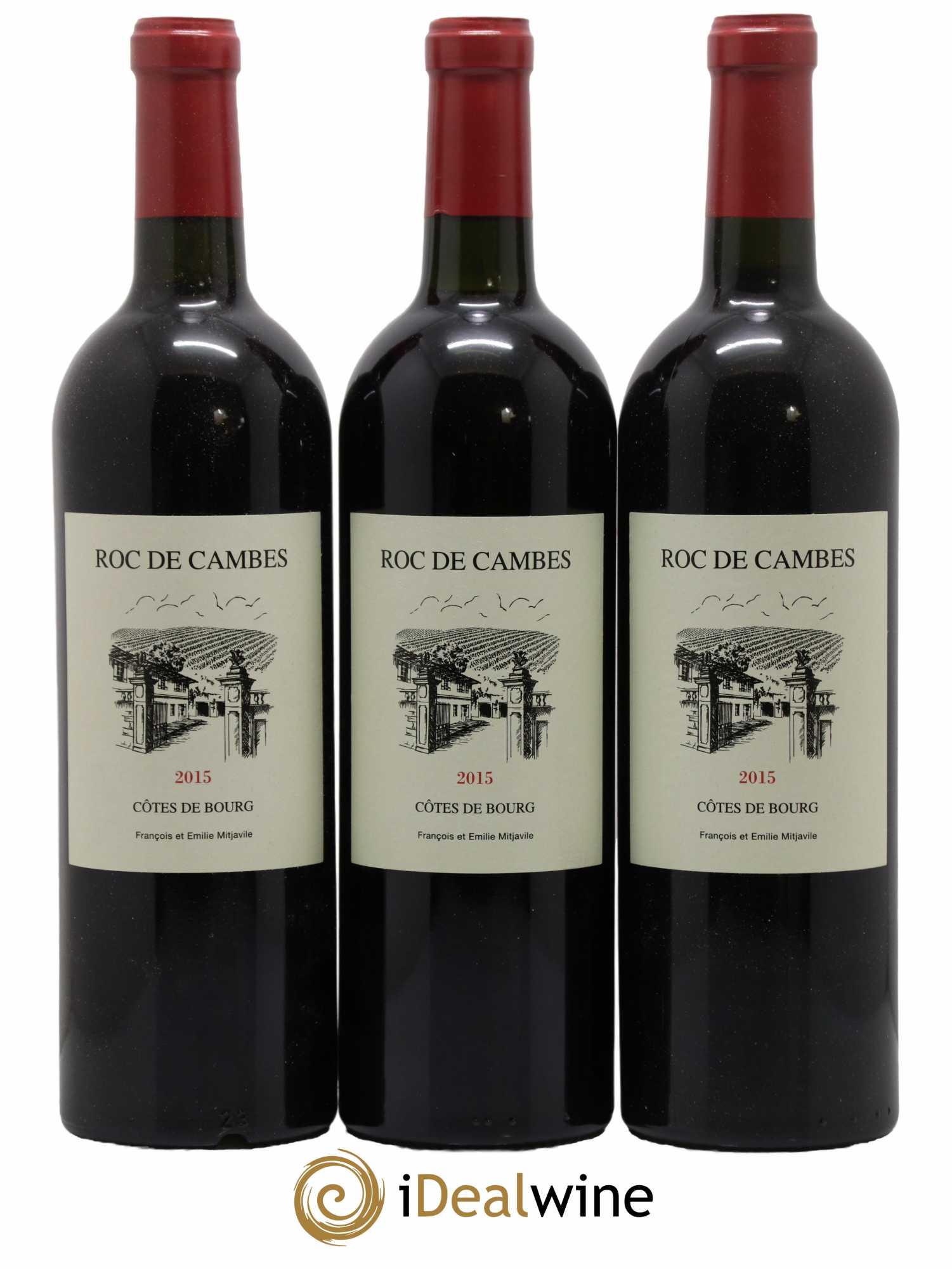 Roc de Cambes 2015 - Posten von 6 Flaschen - 1
