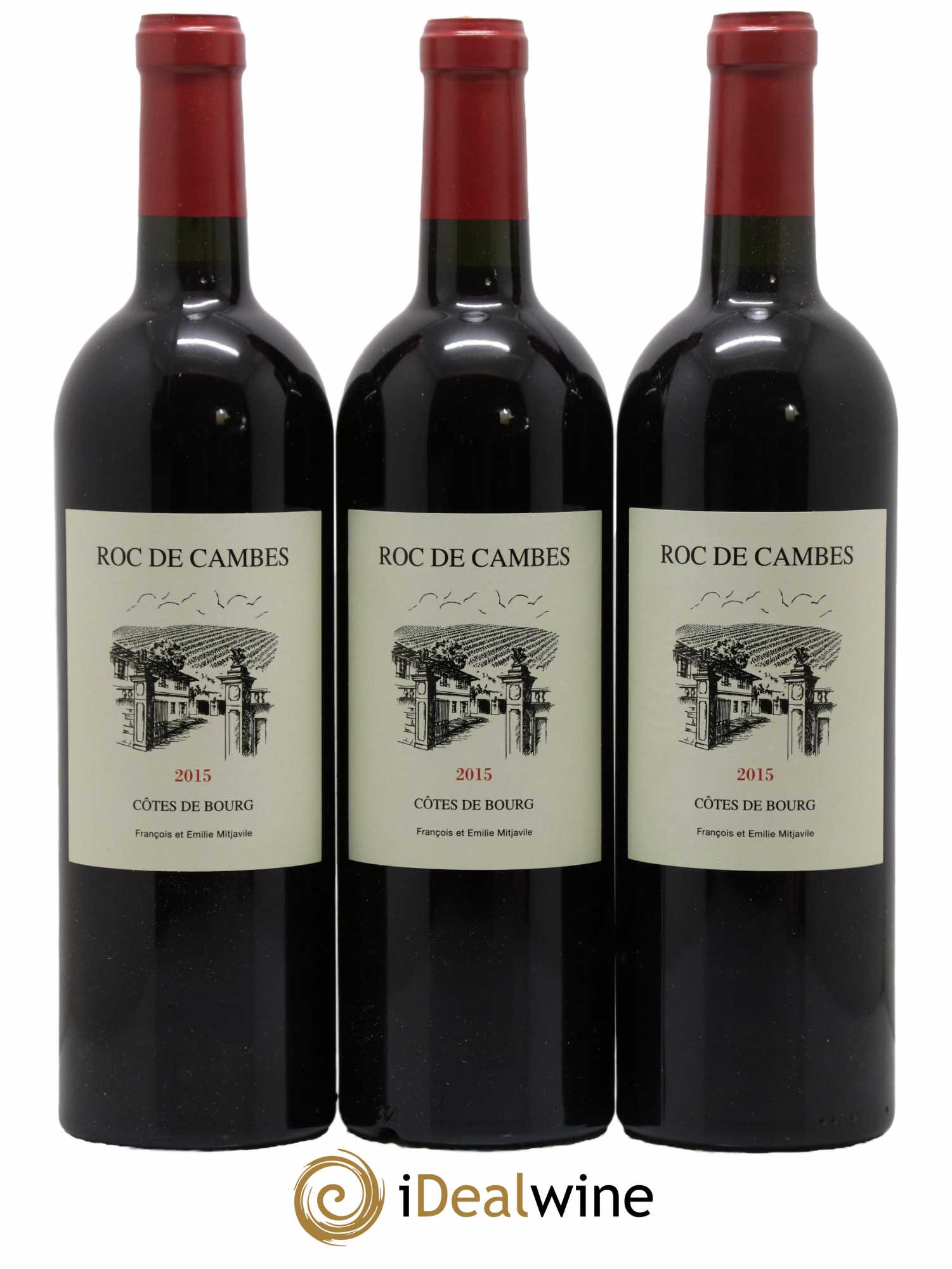 Roc de Cambes 2015 - Posten von 6 Flaschen - 2