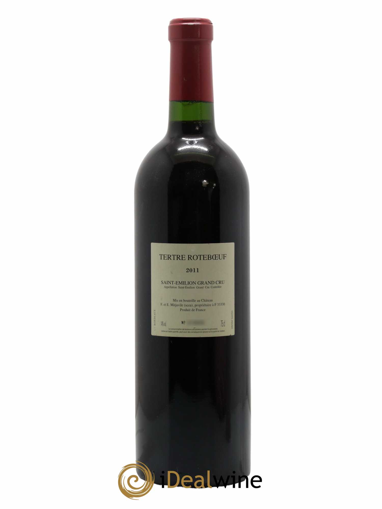 Château Tertre Roteboeuf 2011 - Lot de 1 bouteille - 1