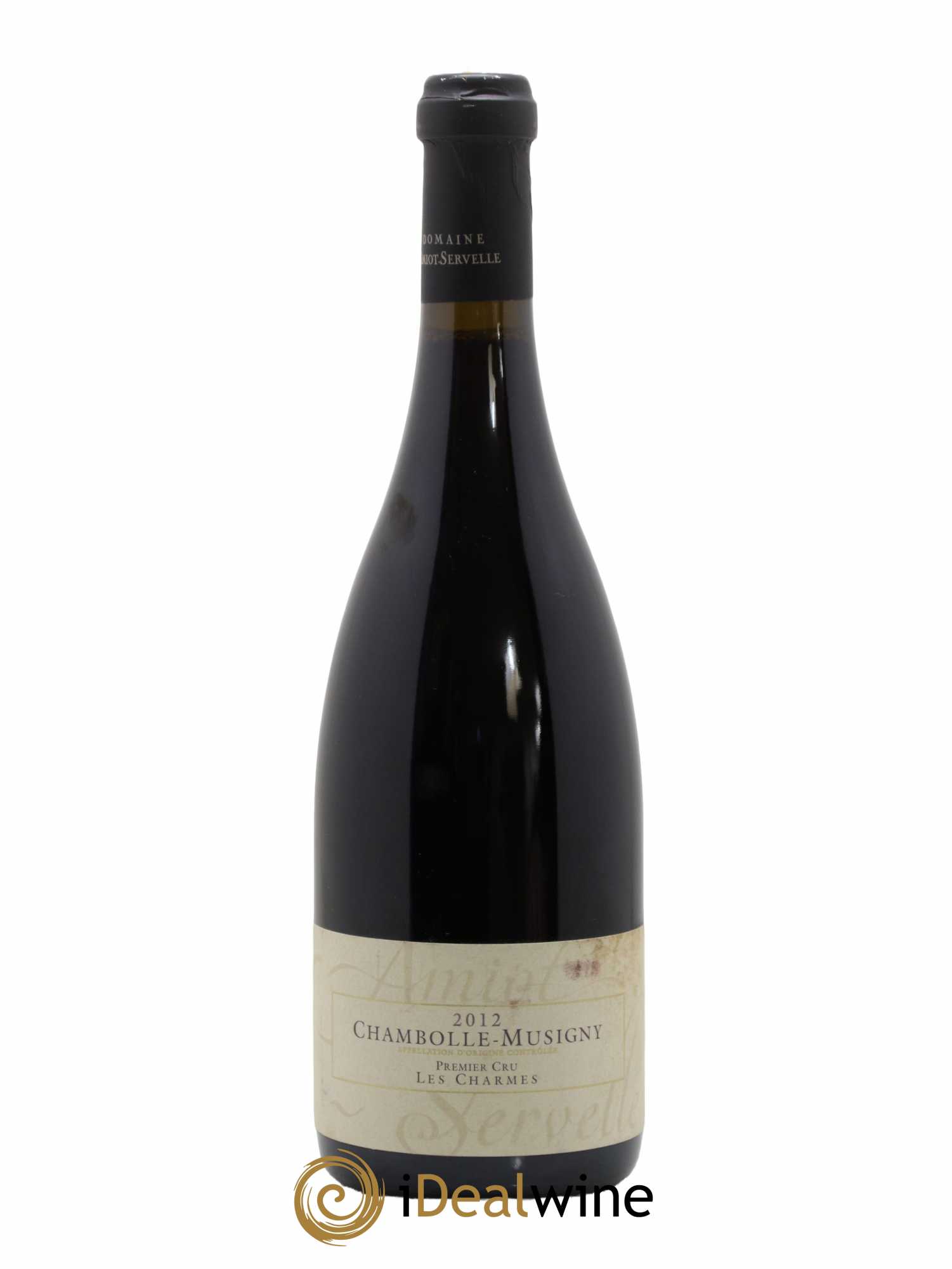 Chambolle-Musigny 1er Cru Les Charmes Amiot-Servelle 2012 - Lot de 1 bouteille - 0