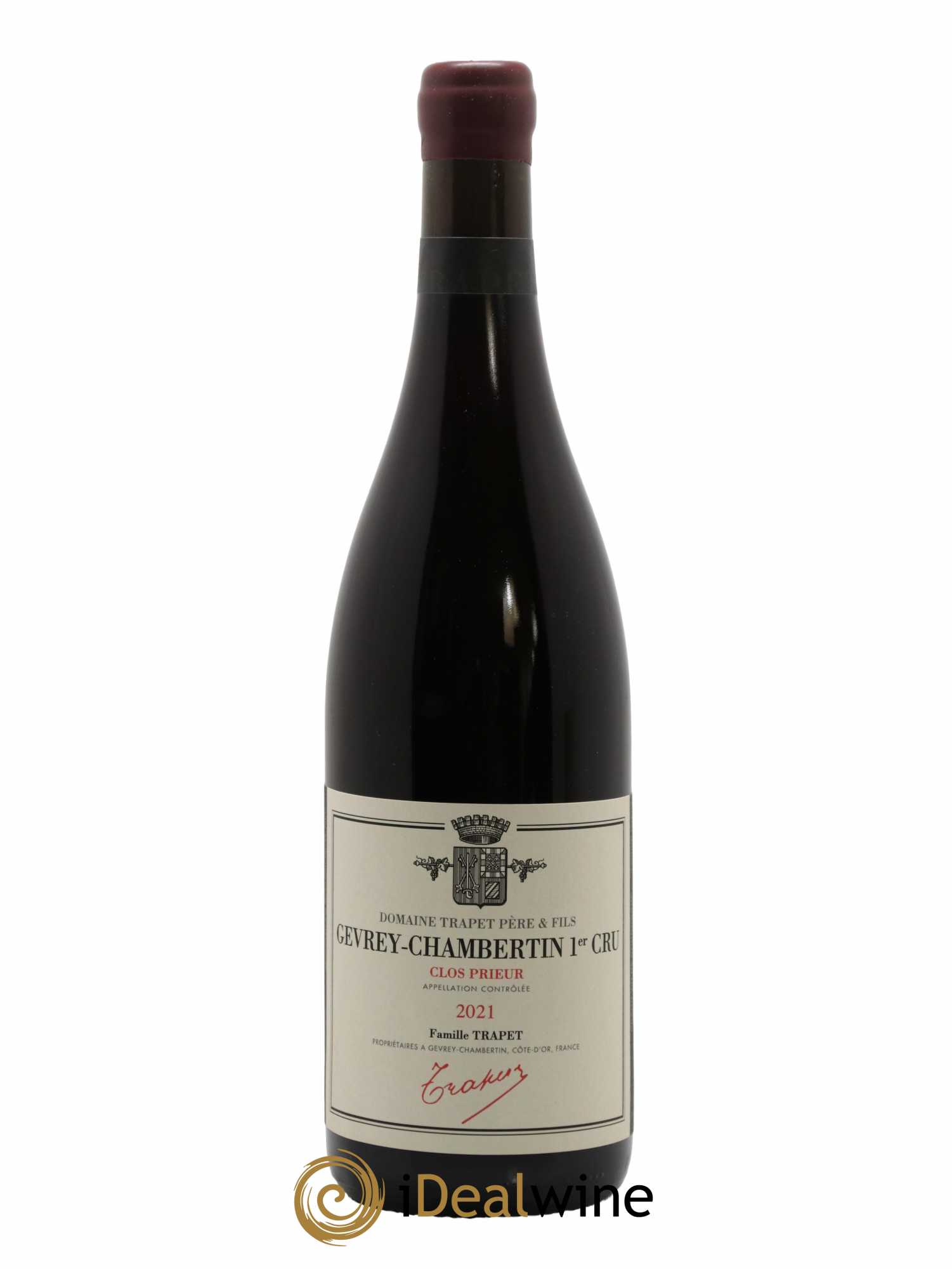 Gevrey-Chambertin 1er Cru Clos Prieur Domaine Trapet 2021 - Lot de 1 bouteille - 0