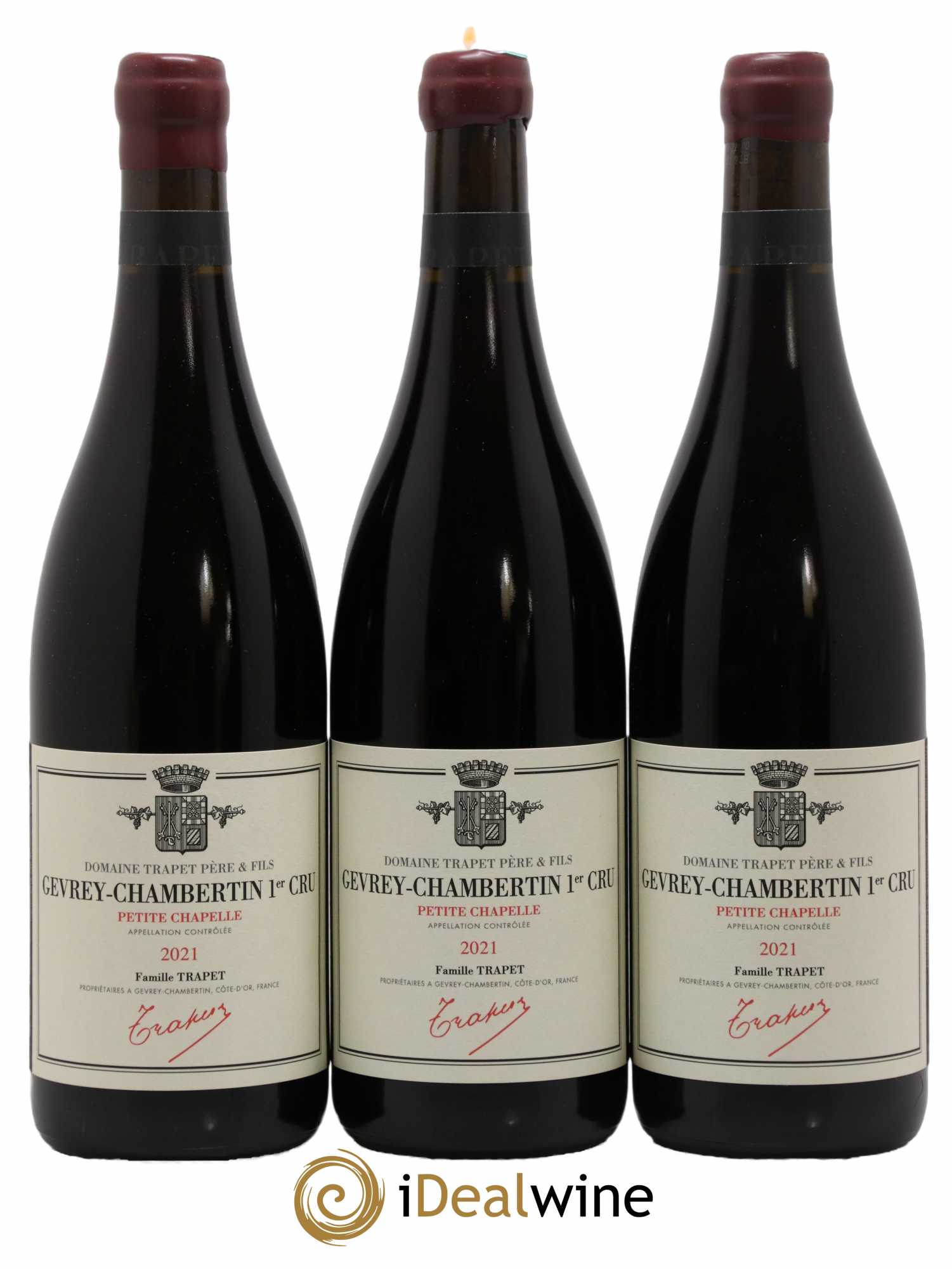 Gevrey-Chambertin 1er Cru Petite Chapelle Domaine Trapet 2021 - Lot de 3 bouteilles - 0