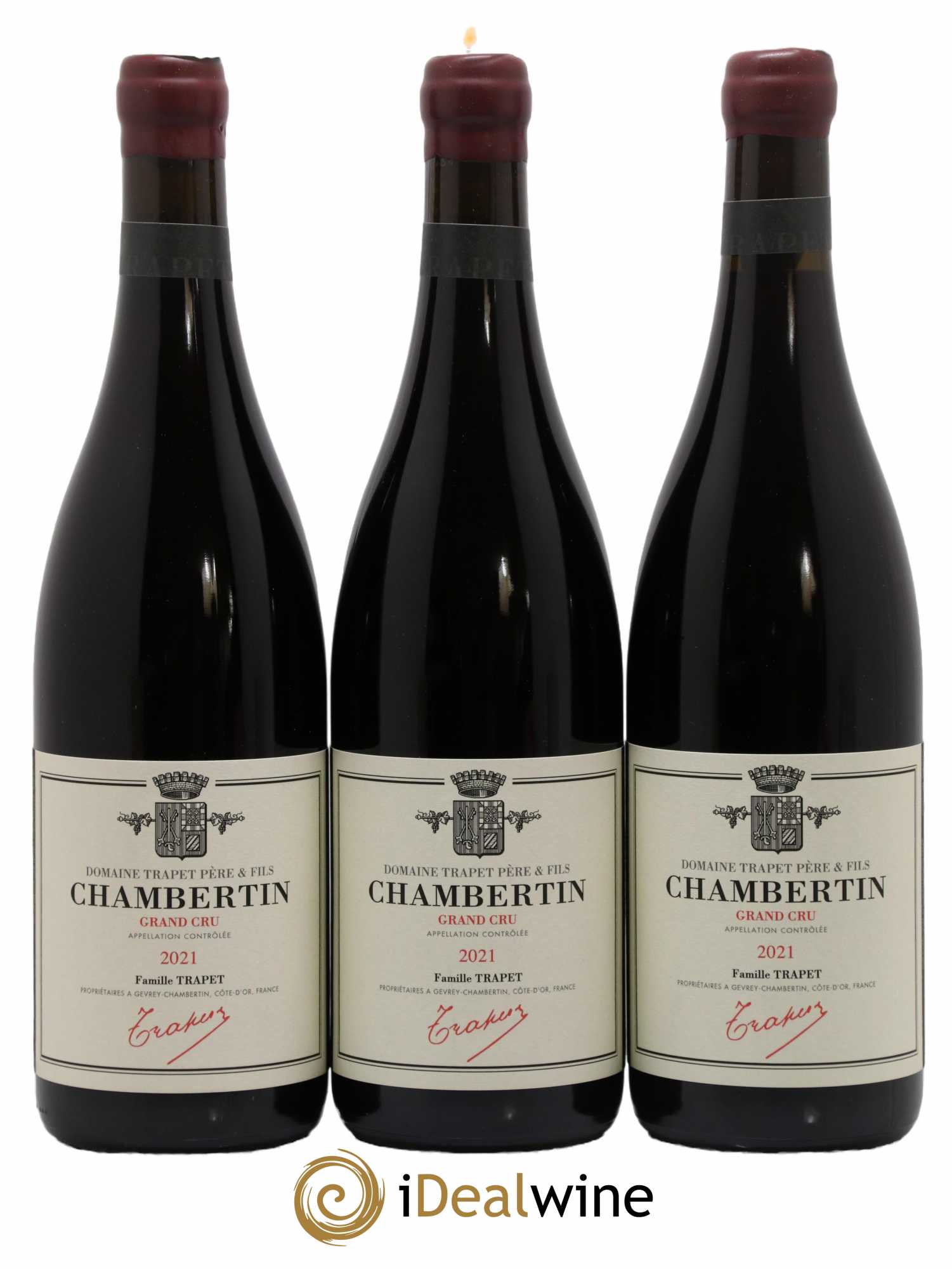 Chambertin Grand Cru Domaine Trapet 2021 - Lot de 3 bouteilles - 0