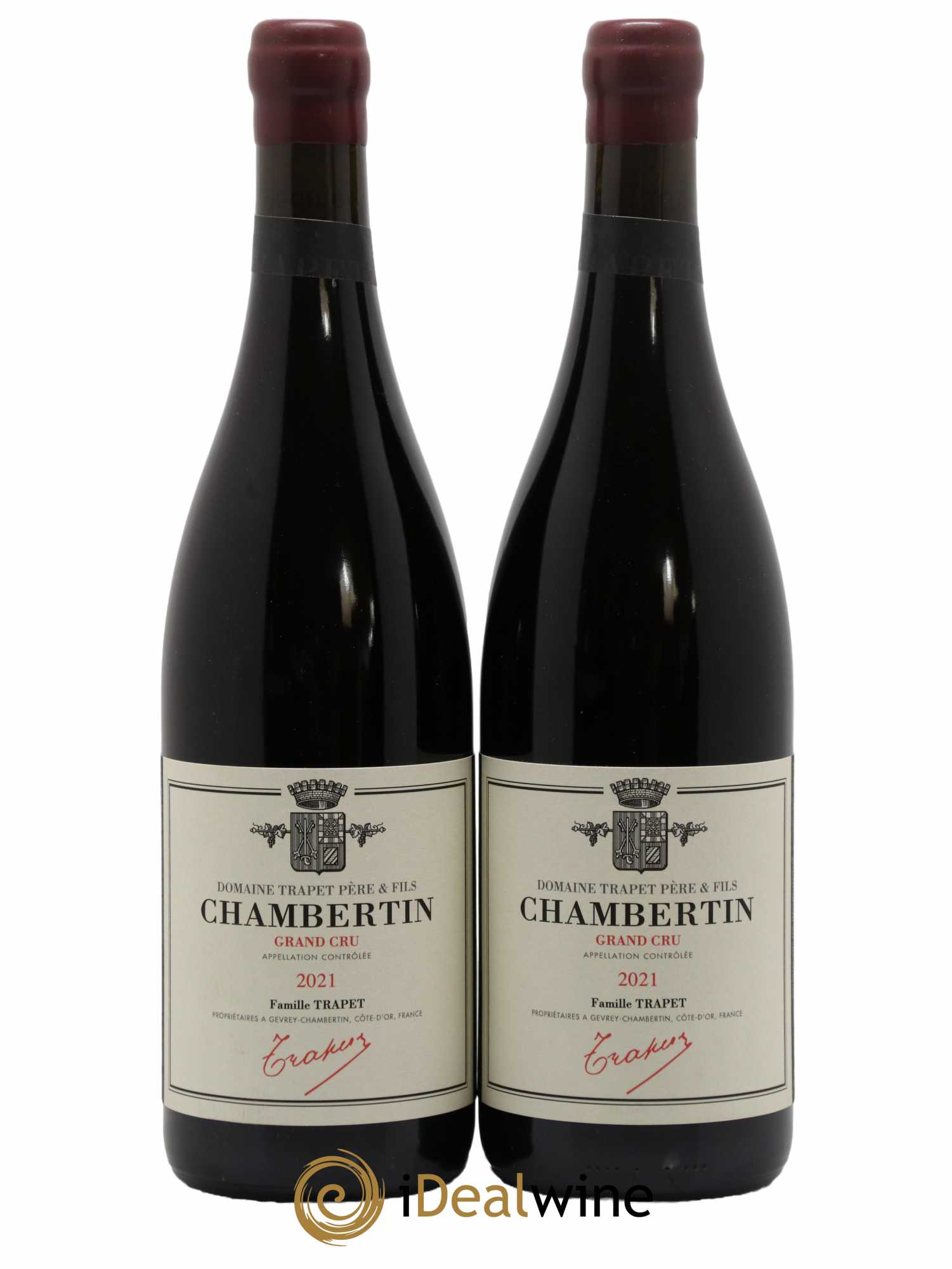 Chambertin Grand Cru Domaine Trapet 2021 - Lot de 2 bouteilles - 0