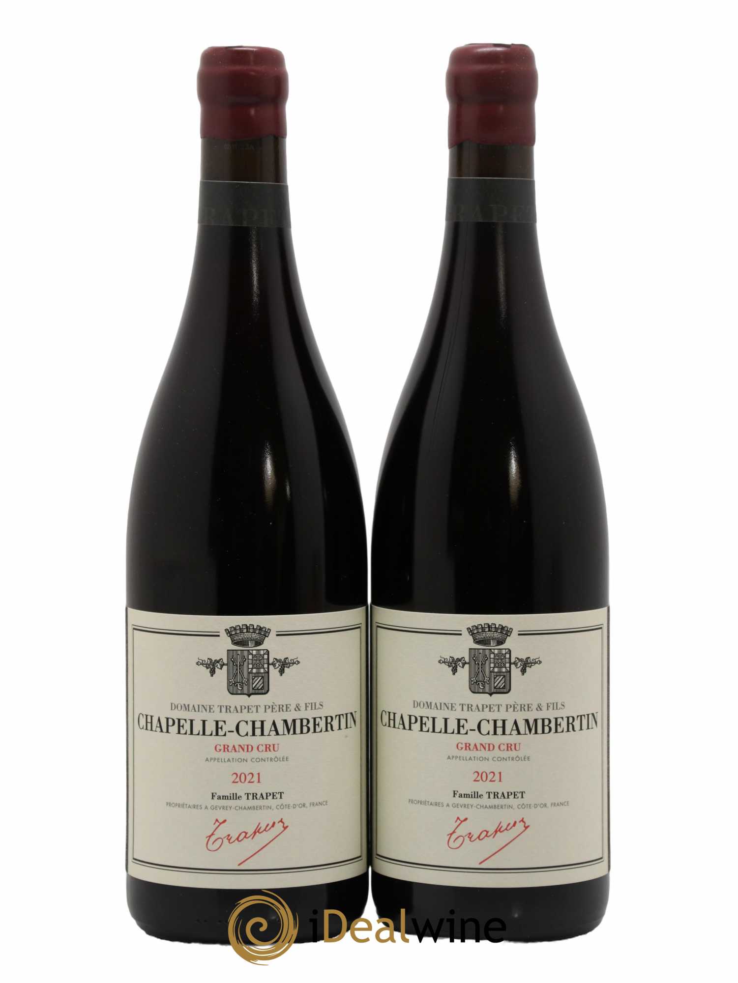 Chapelle-Chambertin Grand Cru Domaine Trapet 2021 - Lot de 2 bouteilles - 0