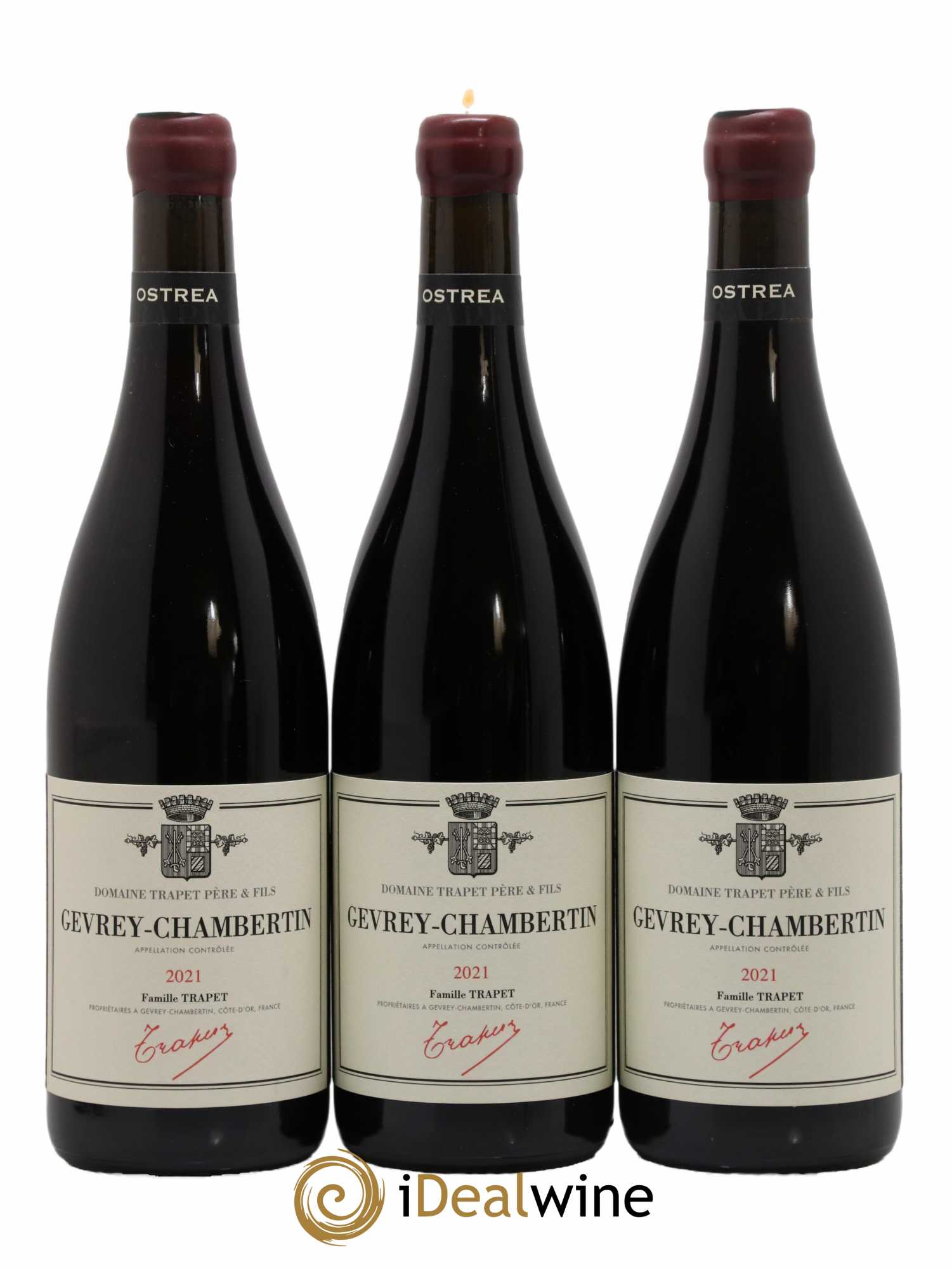 Gevrey-Chambertin Ostrea Domaine Trapet 2021 - Lot de 3 bouteilles - 0