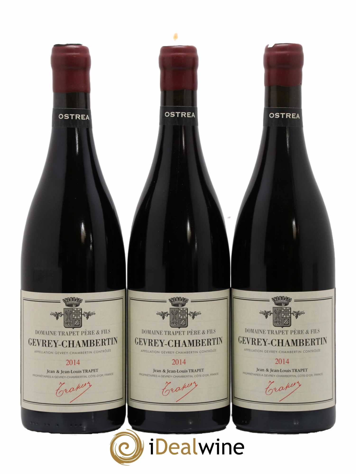 Gevrey-Chambertin Ostrea Domaine Trapet 2014 - Lot de 3 bouteilles - 0