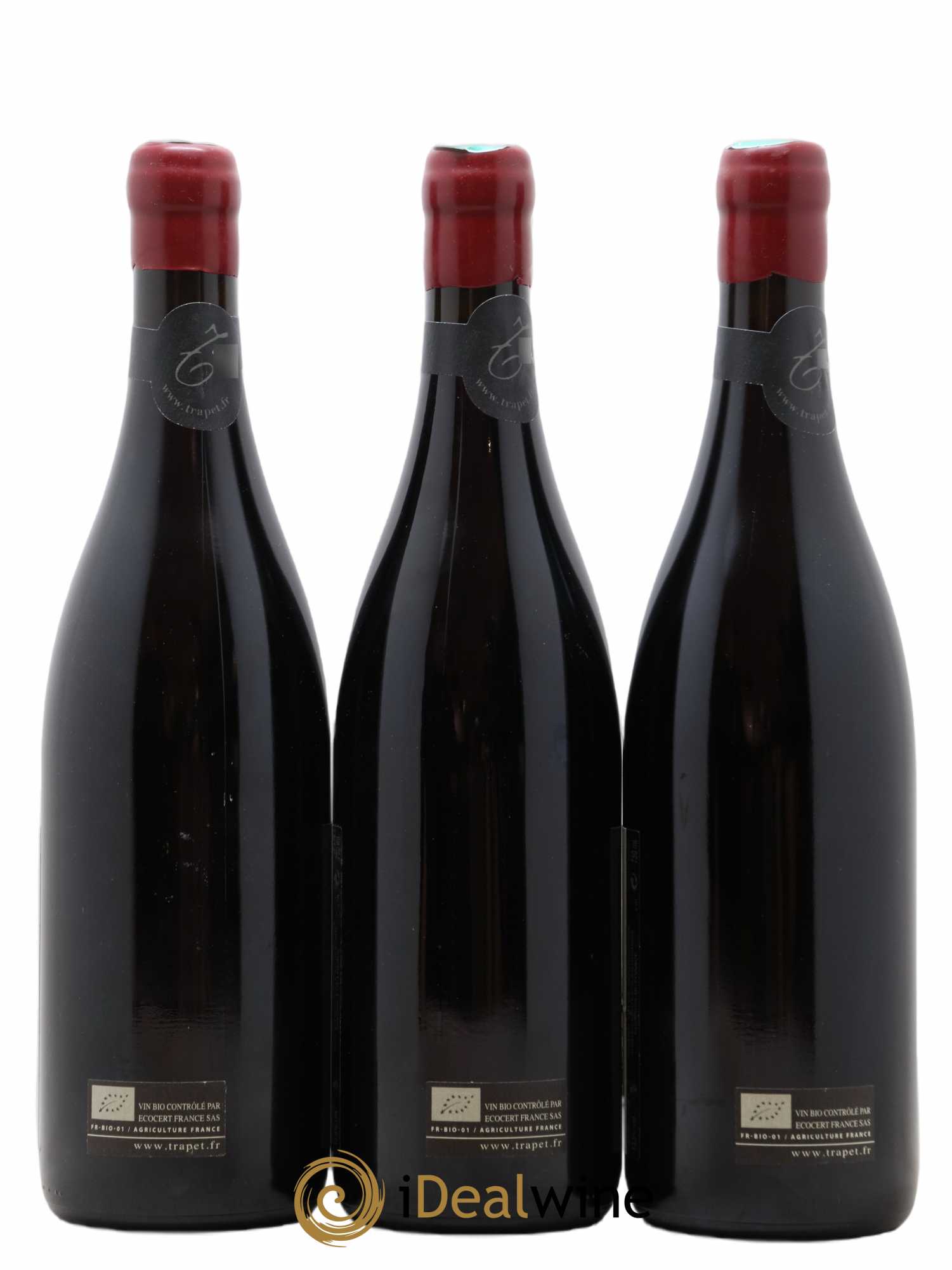 Chambertin Grand Cru Domaine Trapet  (no reserve) 2011 - Lot of 3 bottles - 1