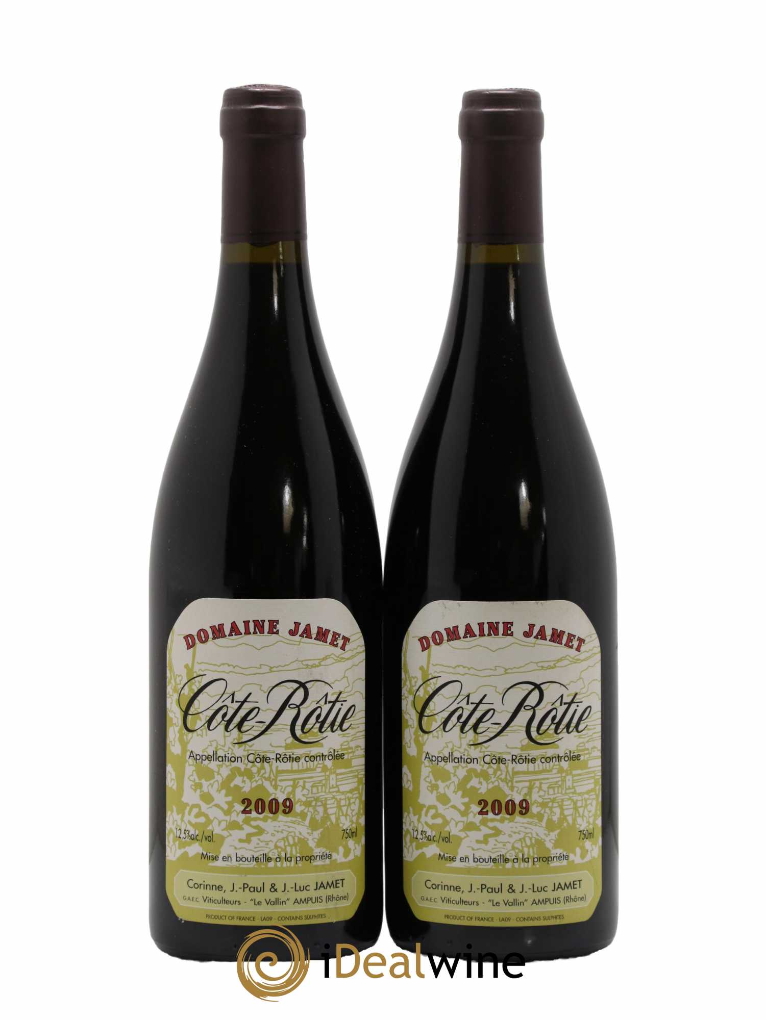 Côte-Rôtie Jamet (Domaine) 2009 - Lot de 2 bouteilles - 0