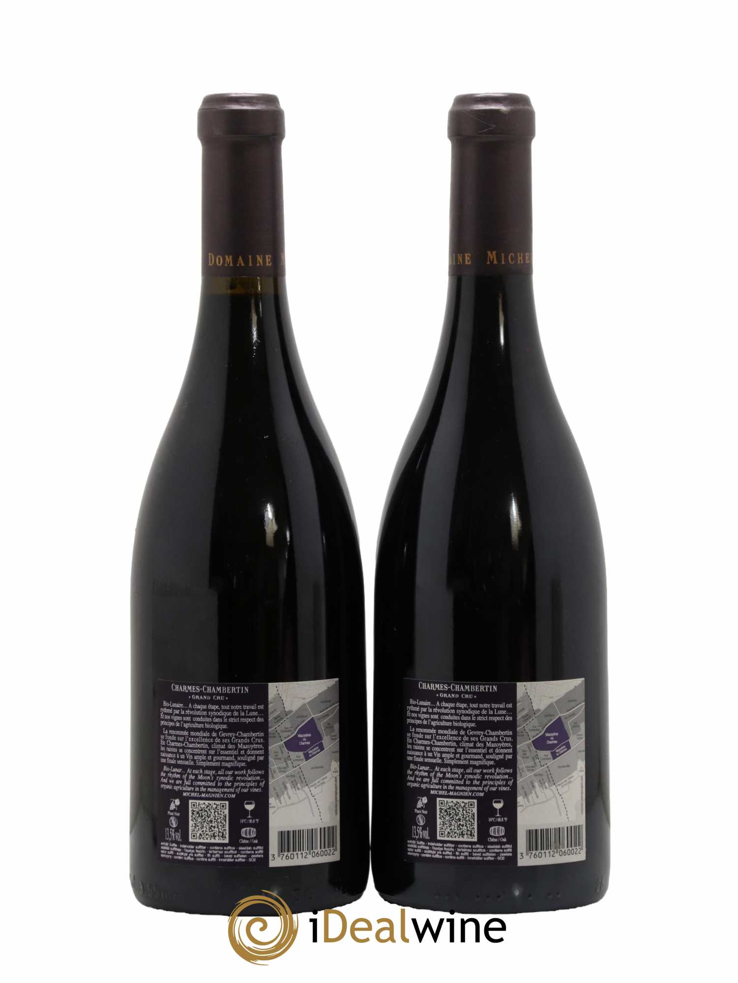 Charmes-Chambertin Grand Cru Michel Magnien 2009 - Lot de 2 bouteilles - 1