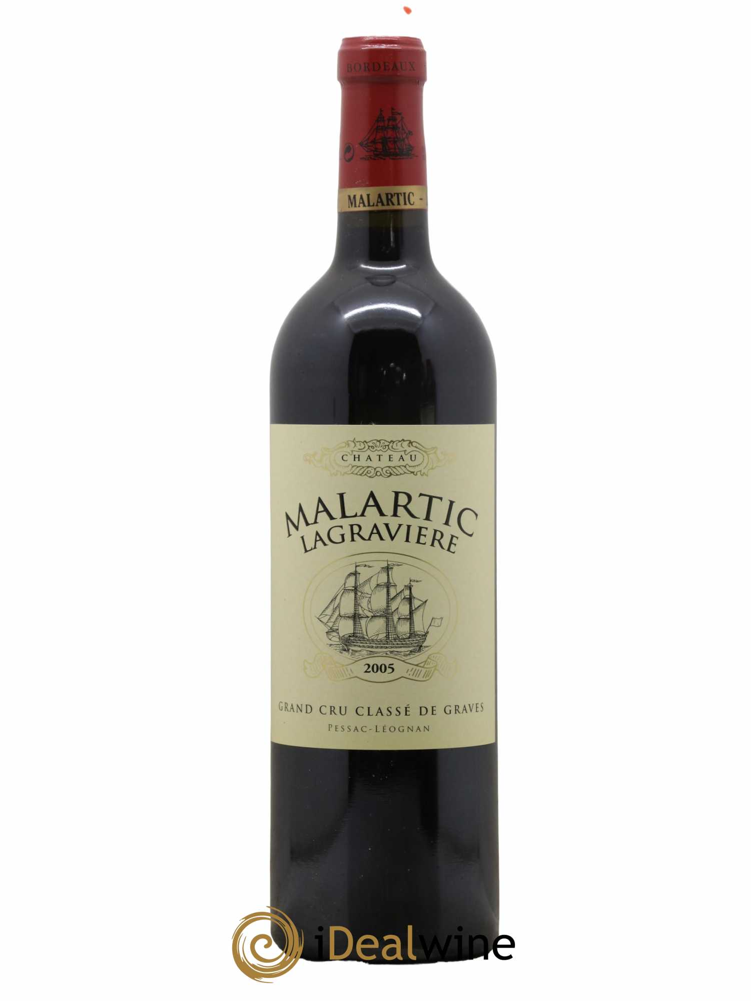 Château Malartic-Lagravière Cru Classé de Graves (sans prix de réserve) 2005 - Lot de 1 bouteille - 0