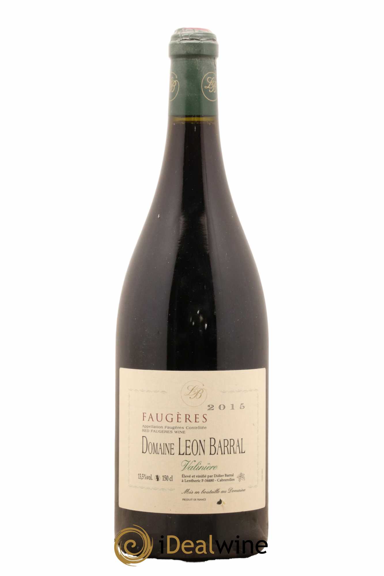 Faugères Valinière Domaine Léon Barral 2015 - Lot de 1 magnum - 0