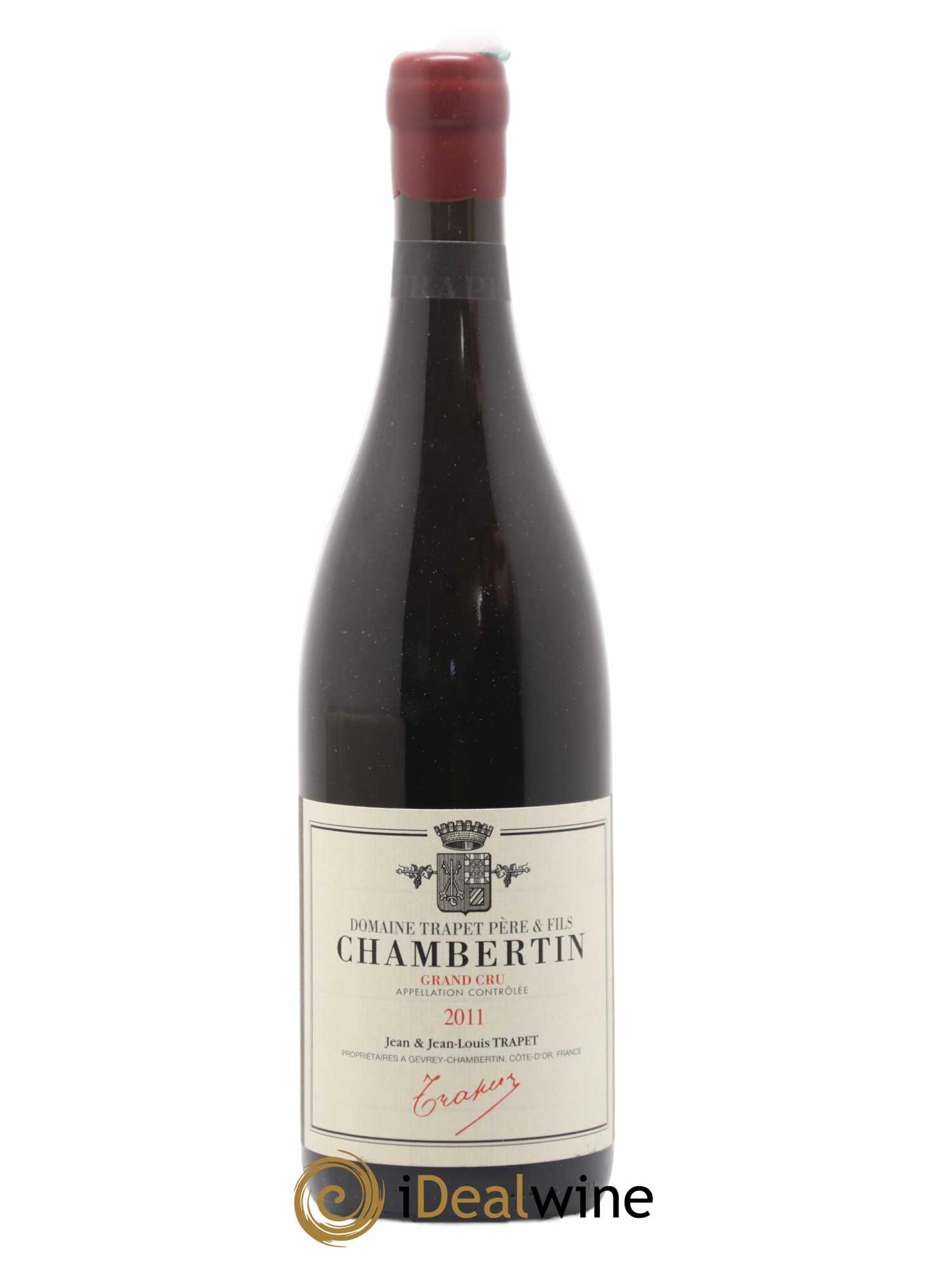 Chambertin Grand Cru Domaine Trapet (sans prix de réserve) 2011 - Lot de 1 bouteille - 0