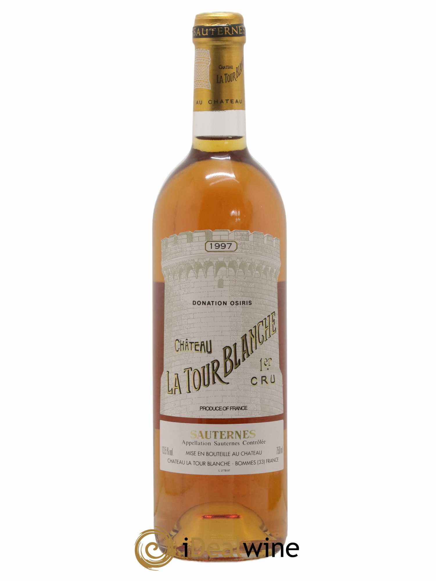 Château la Tour Blanche 1er Grand Cru Classé (senza prezzo di riserva) 1997 - Lotto di 1 bottiglia - 0