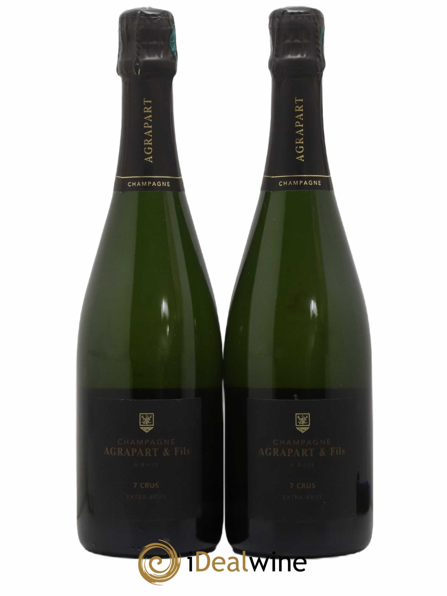 7 Crus Brut Agrapart & Fils (sans prix de réserve) - Lot de 2 bouteilles - 0