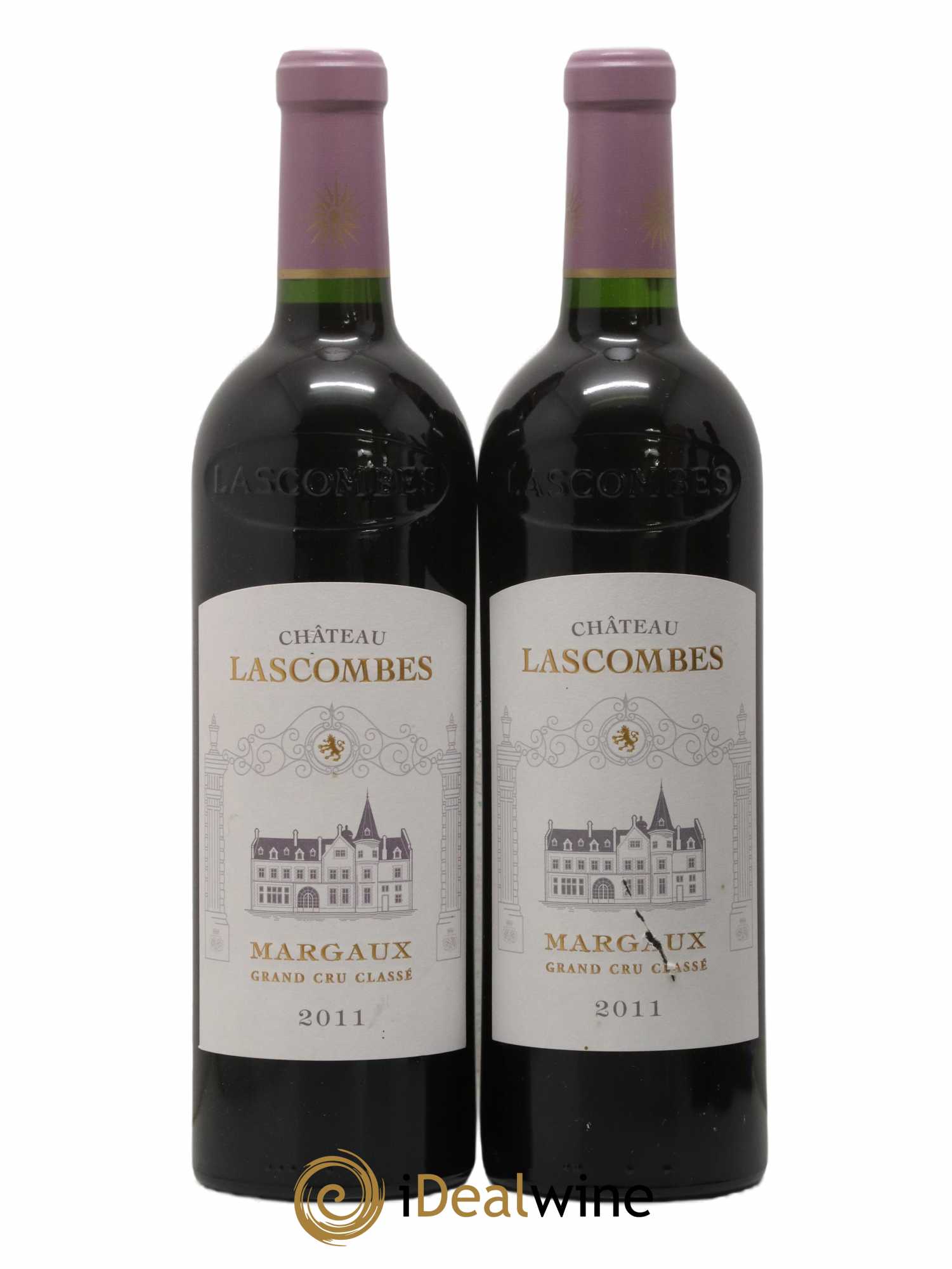 Château Lascombes 2ème Grand Cru Classé (sans prix de réserve) 2011 - Lot de 2 bouteilles - 0