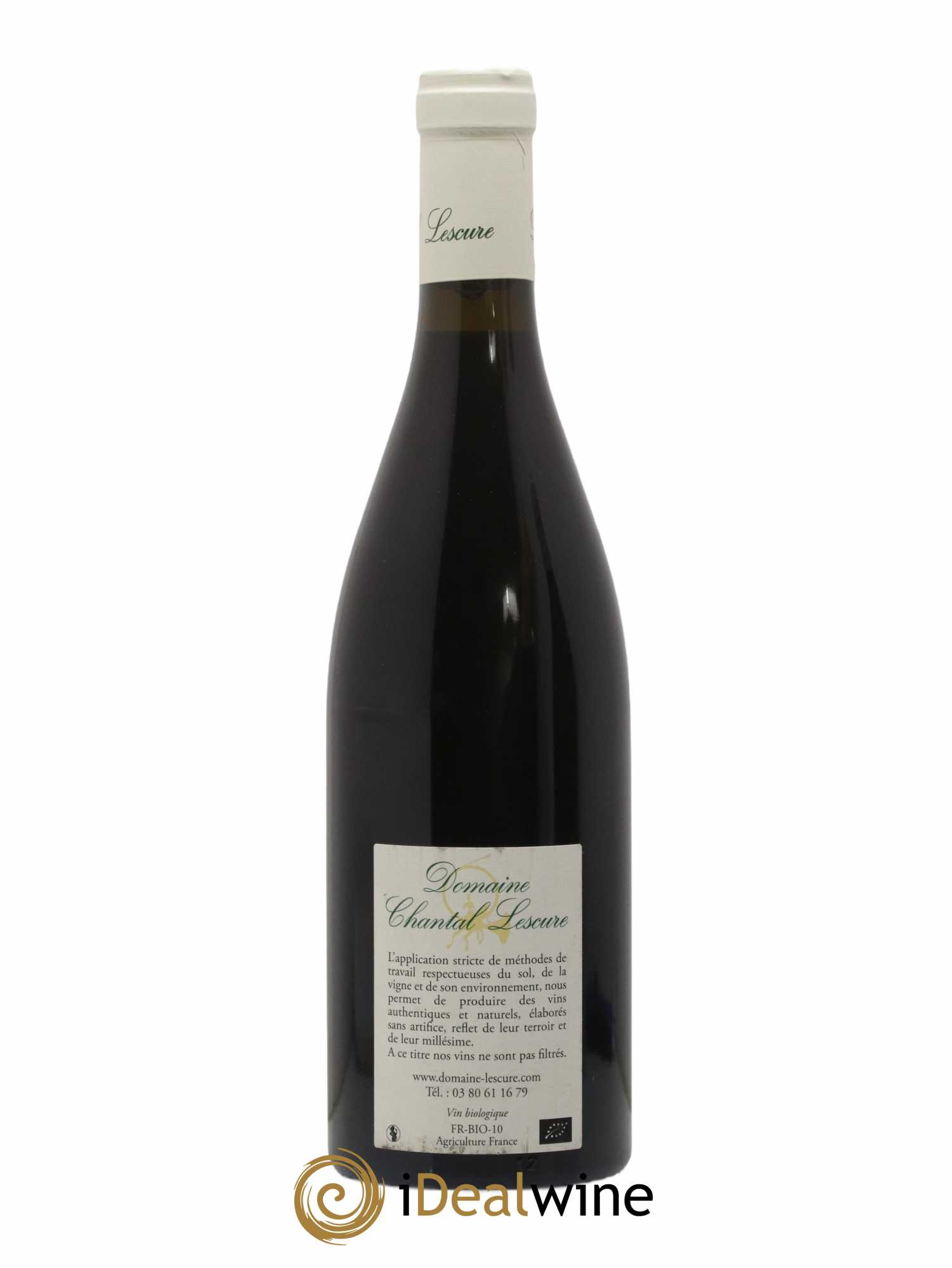 Clos de Vougeot Grand Cru Chantal Lescure (sans prix de réserve) 2015 - Lot de 1 bouteille - 1
