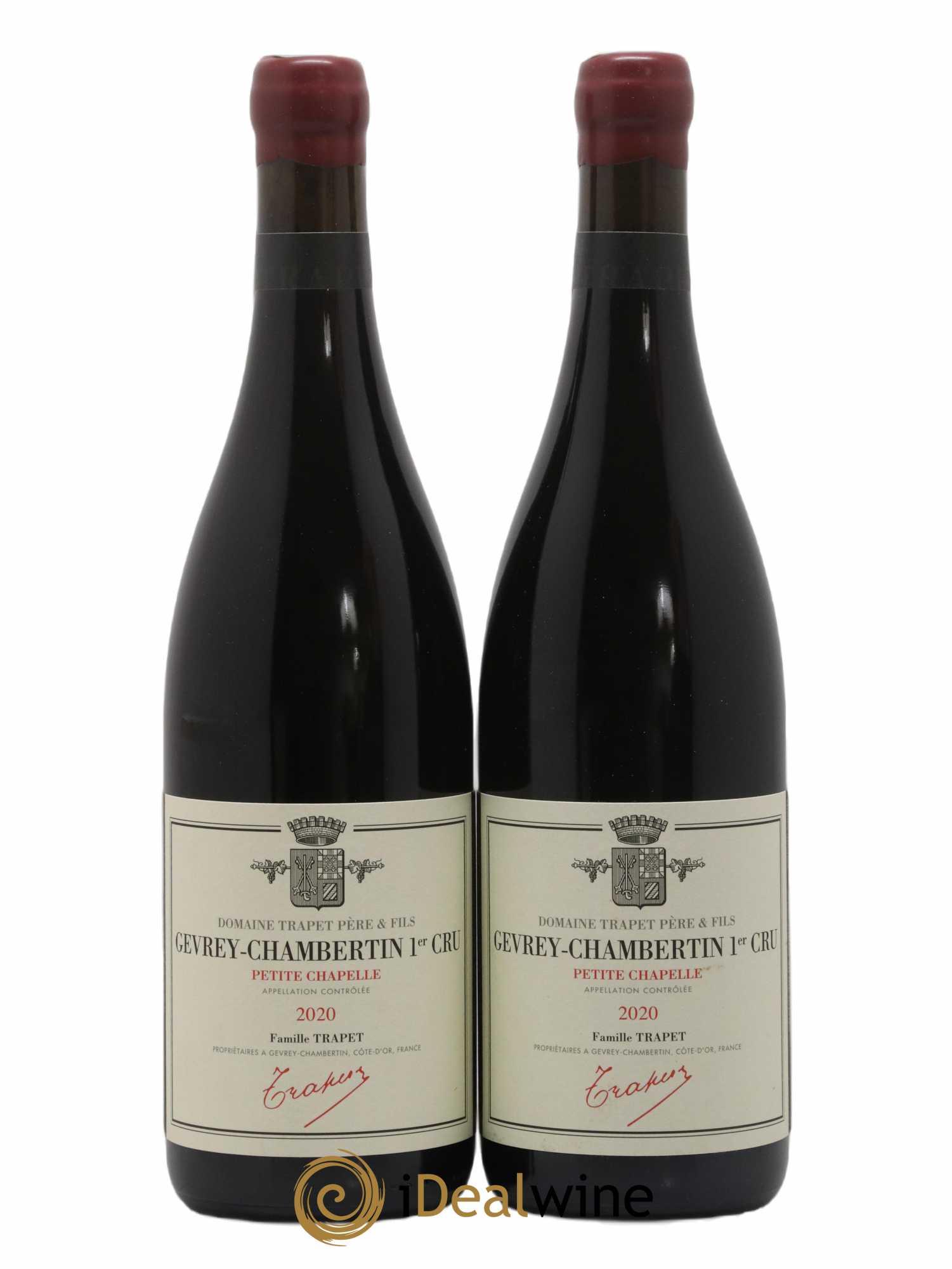 Gevrey-Chambertin 1er Cru Petite Chapelle Domaine Trapet (sans prix de réserve) 2020 - Lot de 2 bouteilles - 0