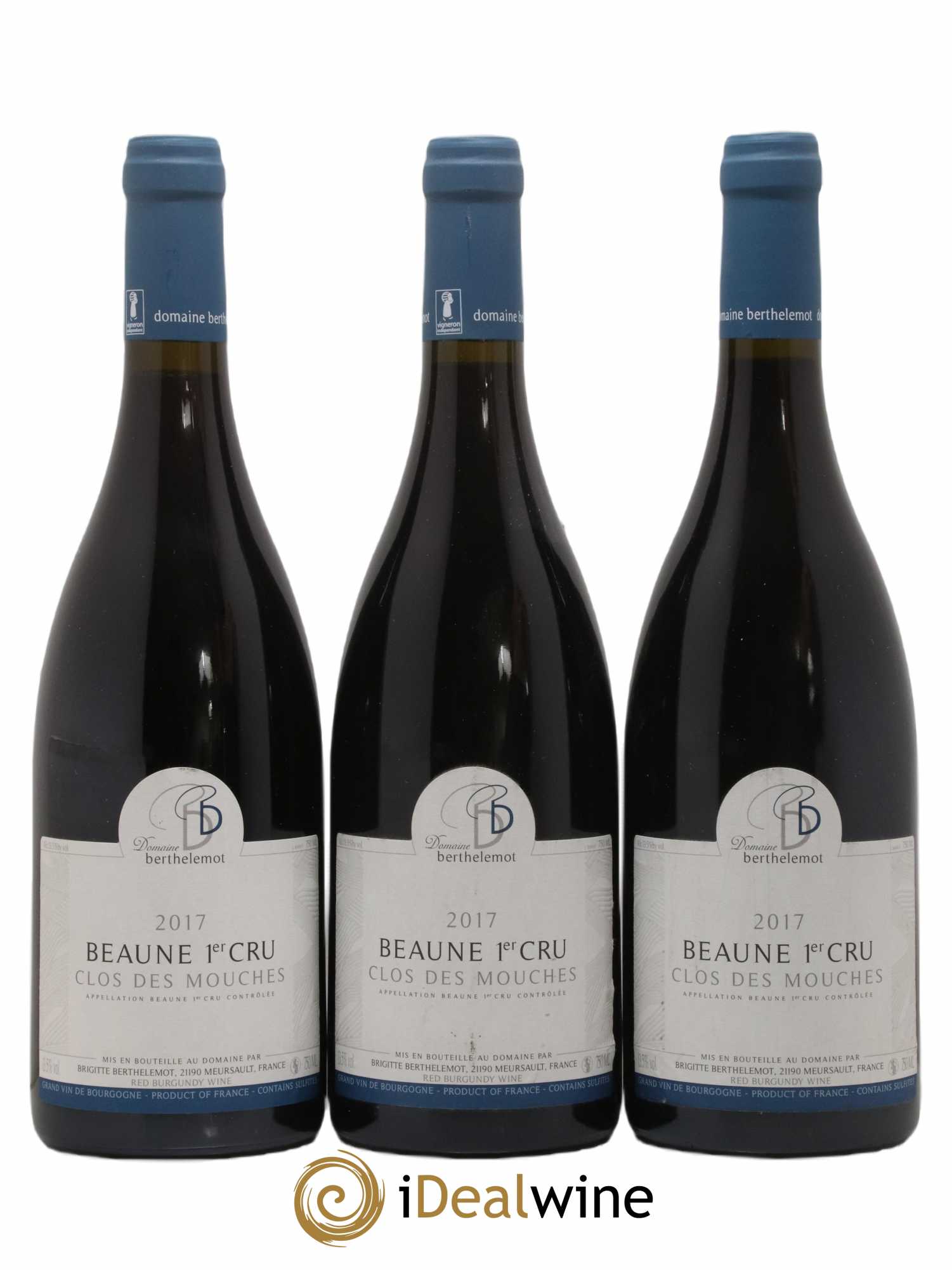Beaune 1er Cru Clos Des Mouches Berthelemot (sans prix de réserve) 2017 - Lot de 3 bouteilles - 0