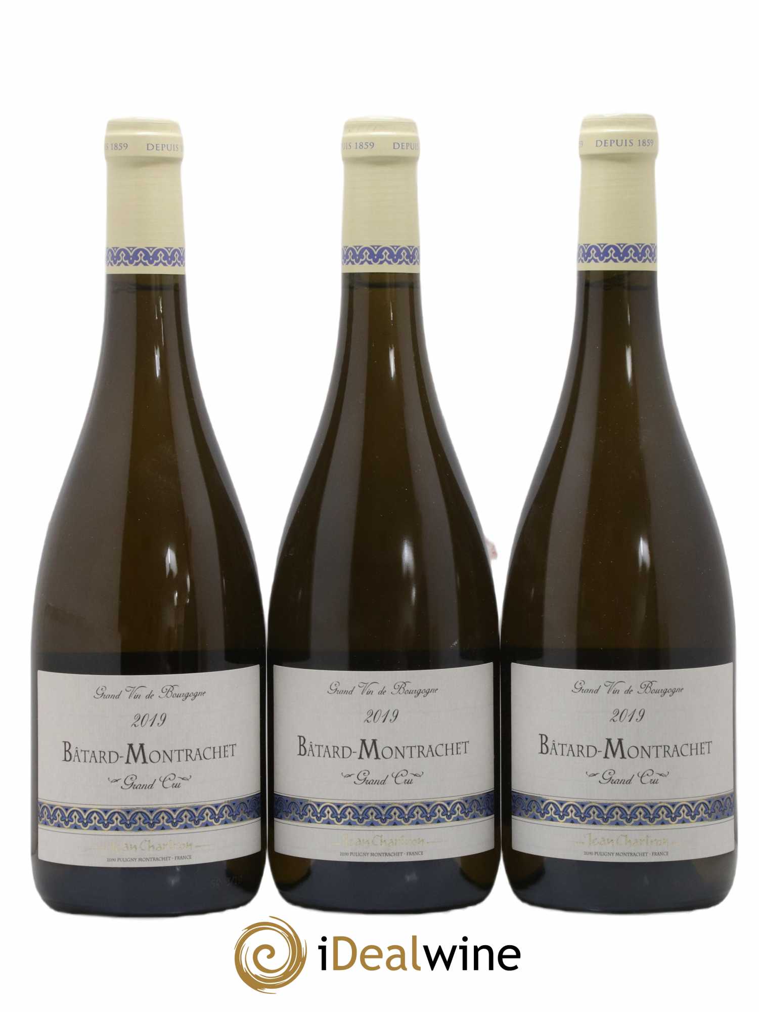 Bâtard-Montrachet Grand Cru Jean Chartron (Domaine) (sans prix de réserve) 2019 - Lot de 3 bouteilles - 0
