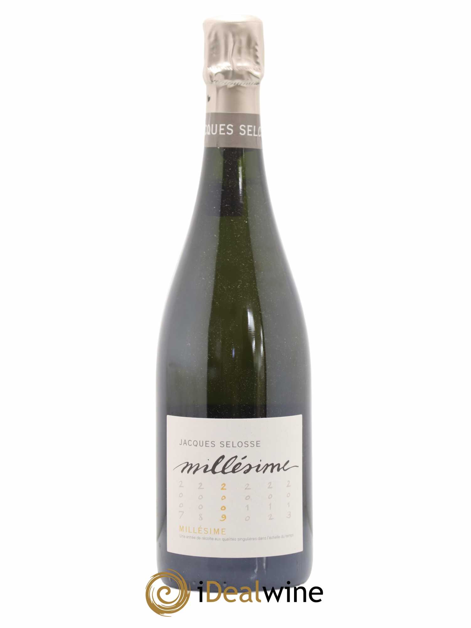 1er Cru Millésimé Extra-Brut Jacques Selosse 2009 - Lot de 1 bouteille - 0