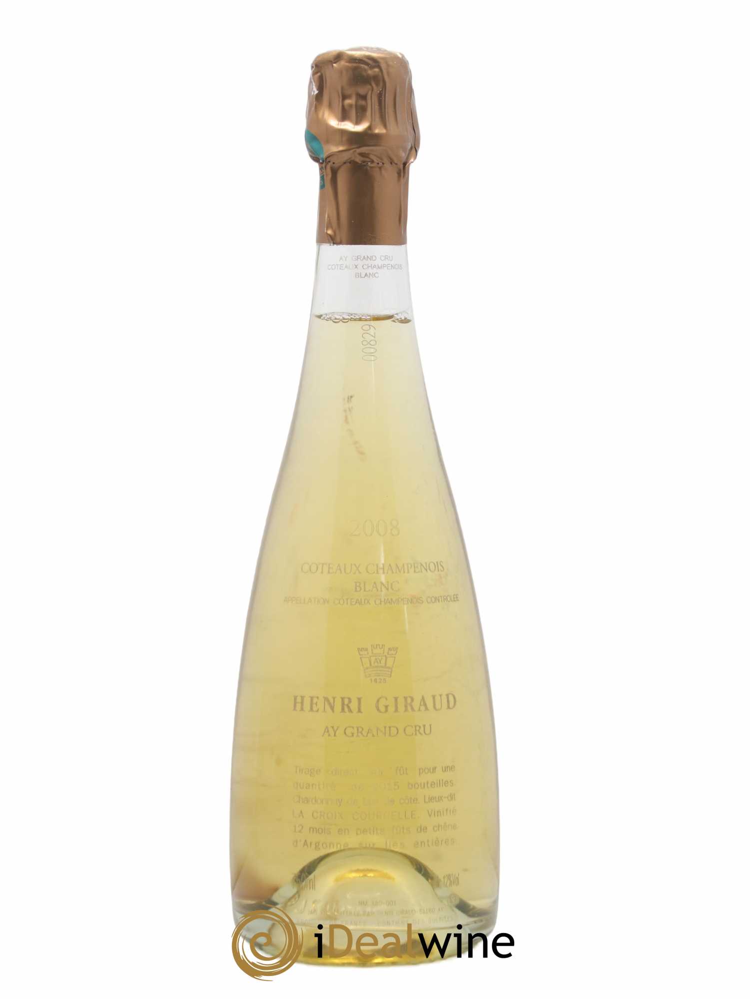 Coteaux Champenois 2008 - Posten von 1 Flasche - 0