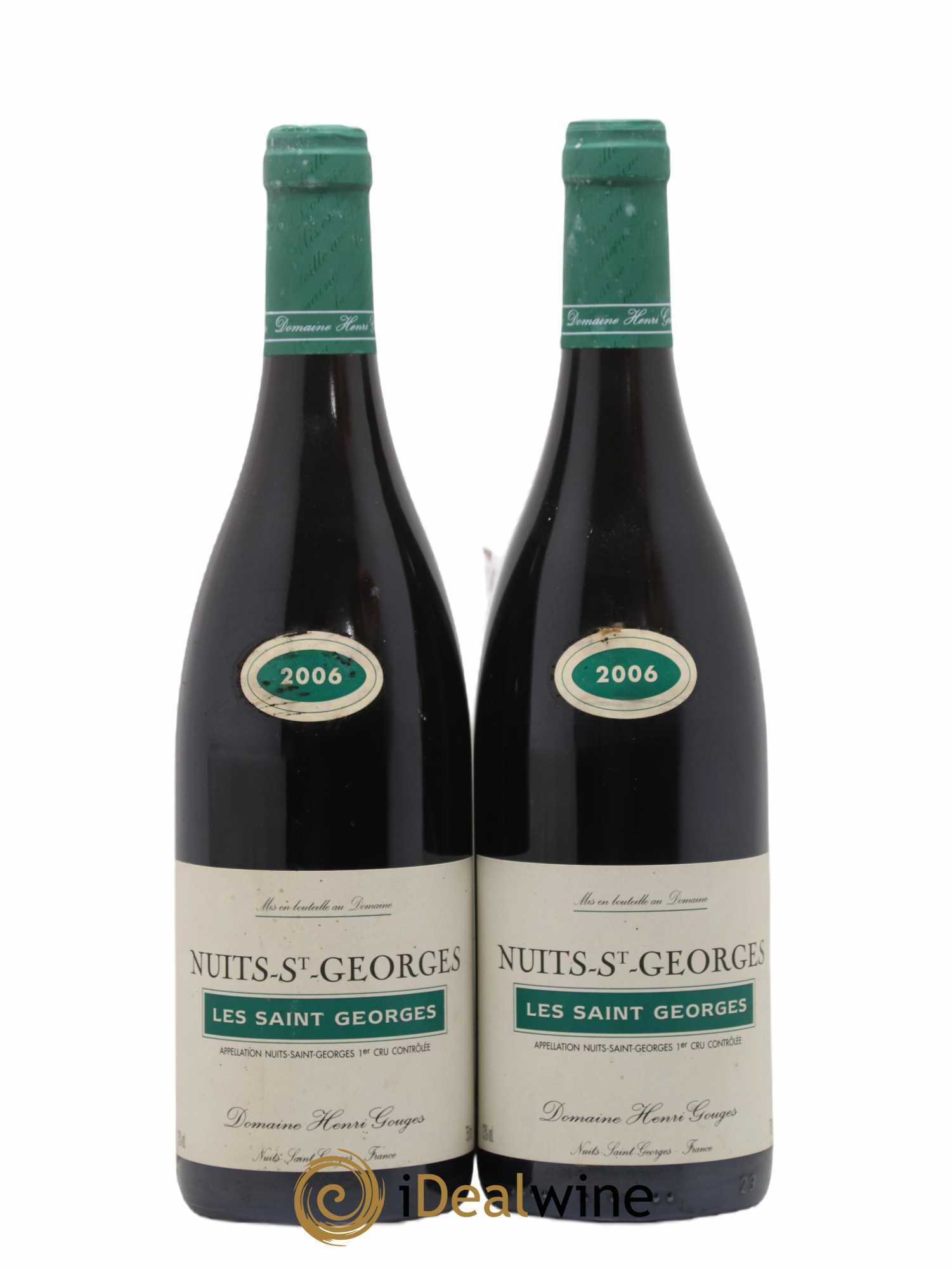 Nuits-Saint-Georges 1er Cru Les Saints Georges Henri Gouges 2006 - Lot de 2 bouteilles - 0