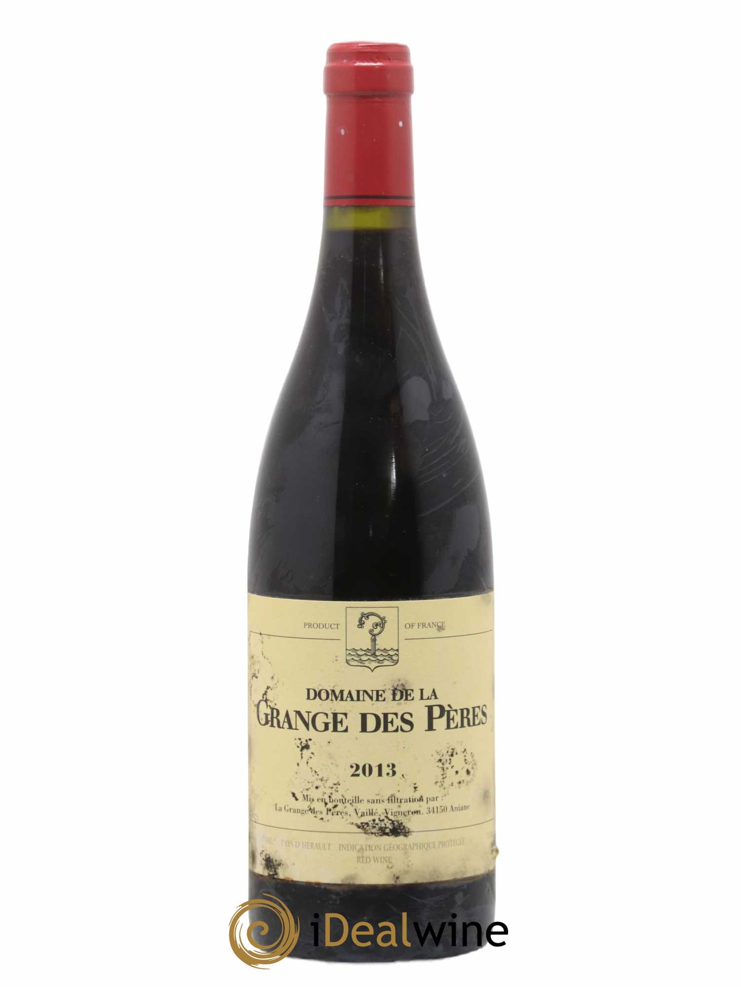 Pays d'Hérault Grange des Pères Laurent Vaillé 2013 - Lot de 1 bouteille - 0