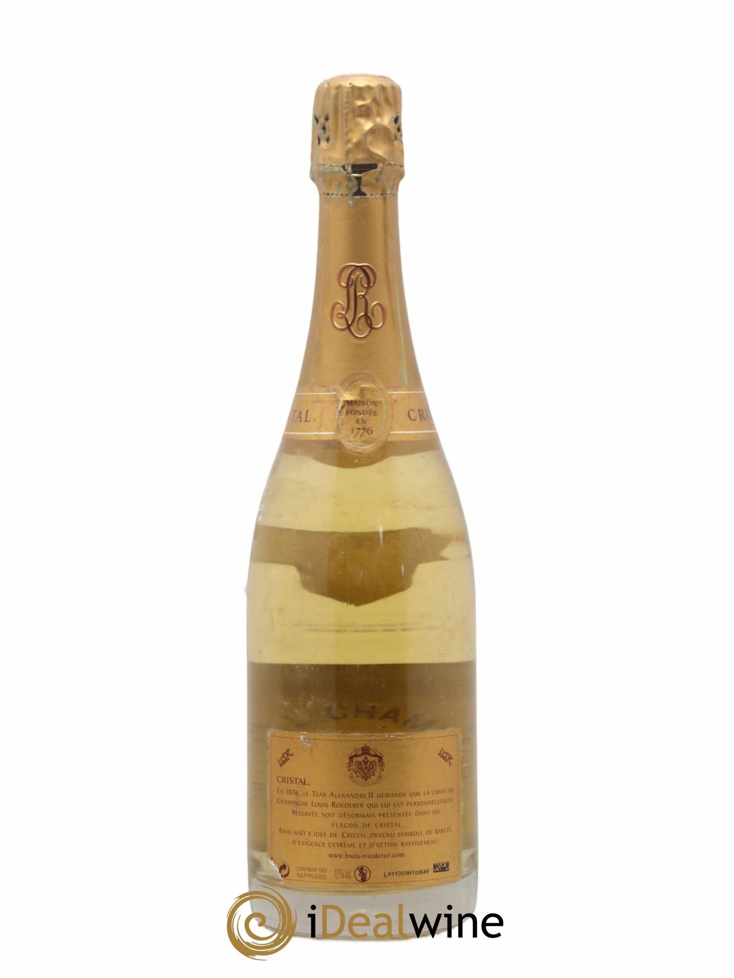 Cristal Louis Roederer 2007 - Lot de 1 bouteille - 1