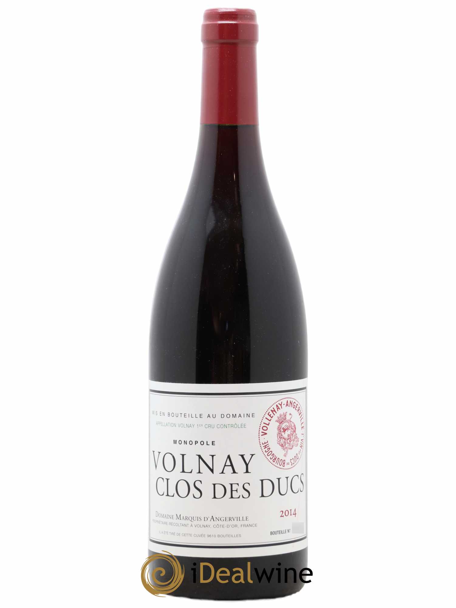 Volnay 1er Cru Clos des Ducs Marquis d'Angerville (Domaine) 2014 - Lot de 1 bouteille - 0