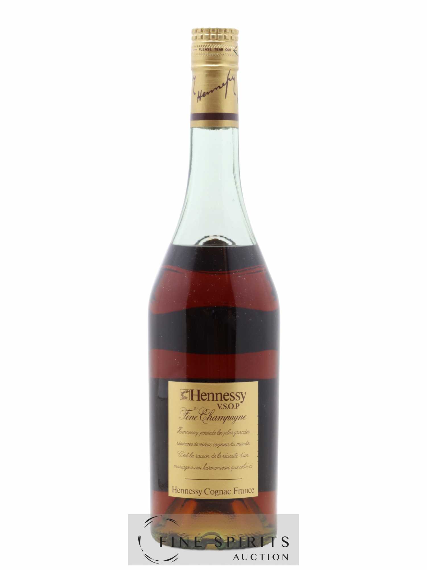 Hennessy Of. V.S.O.P. Fine Champagne - Lot de 1 bouteille - 2