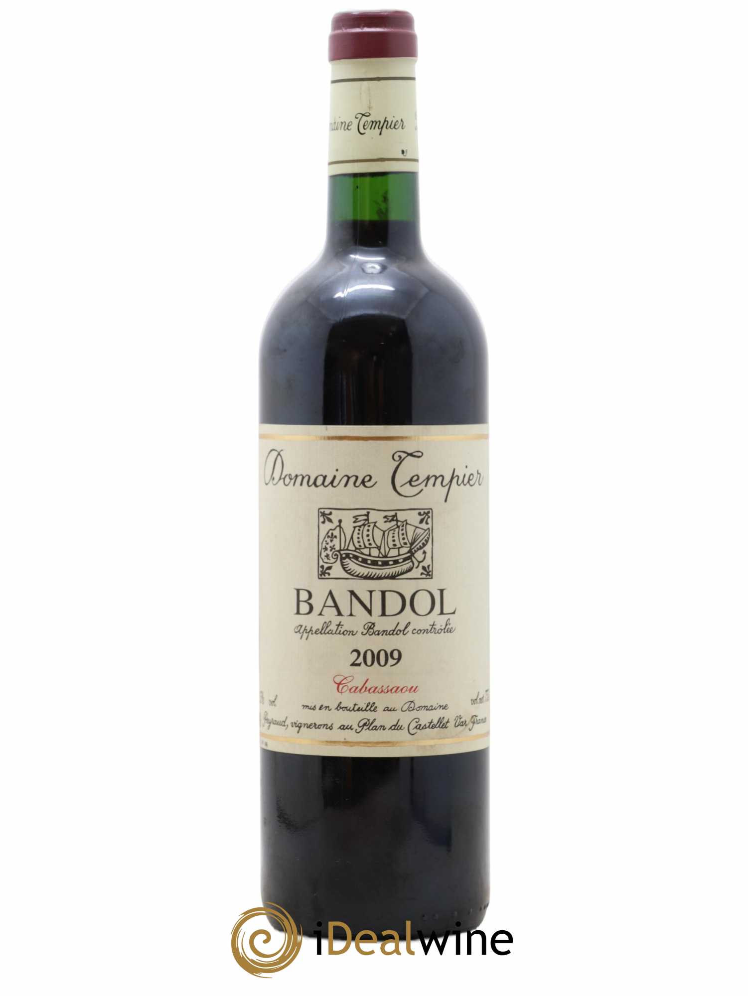 Bandol Domaine Tempier Cuvée Cabassaou Famille Peyraud 2009 - Lot de 1 bouteille - 0