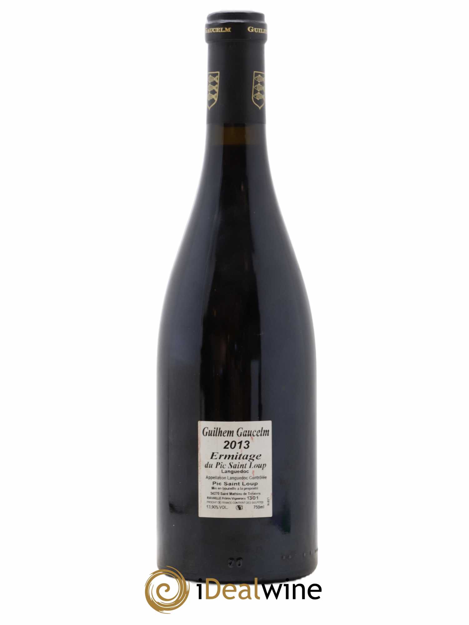 Pic Saint-Loup Héritage du Pic Saint-Loup (anciennement Ermitage) Guilhem Gaucelm 2013 - Lot de 1 bouteille - 1