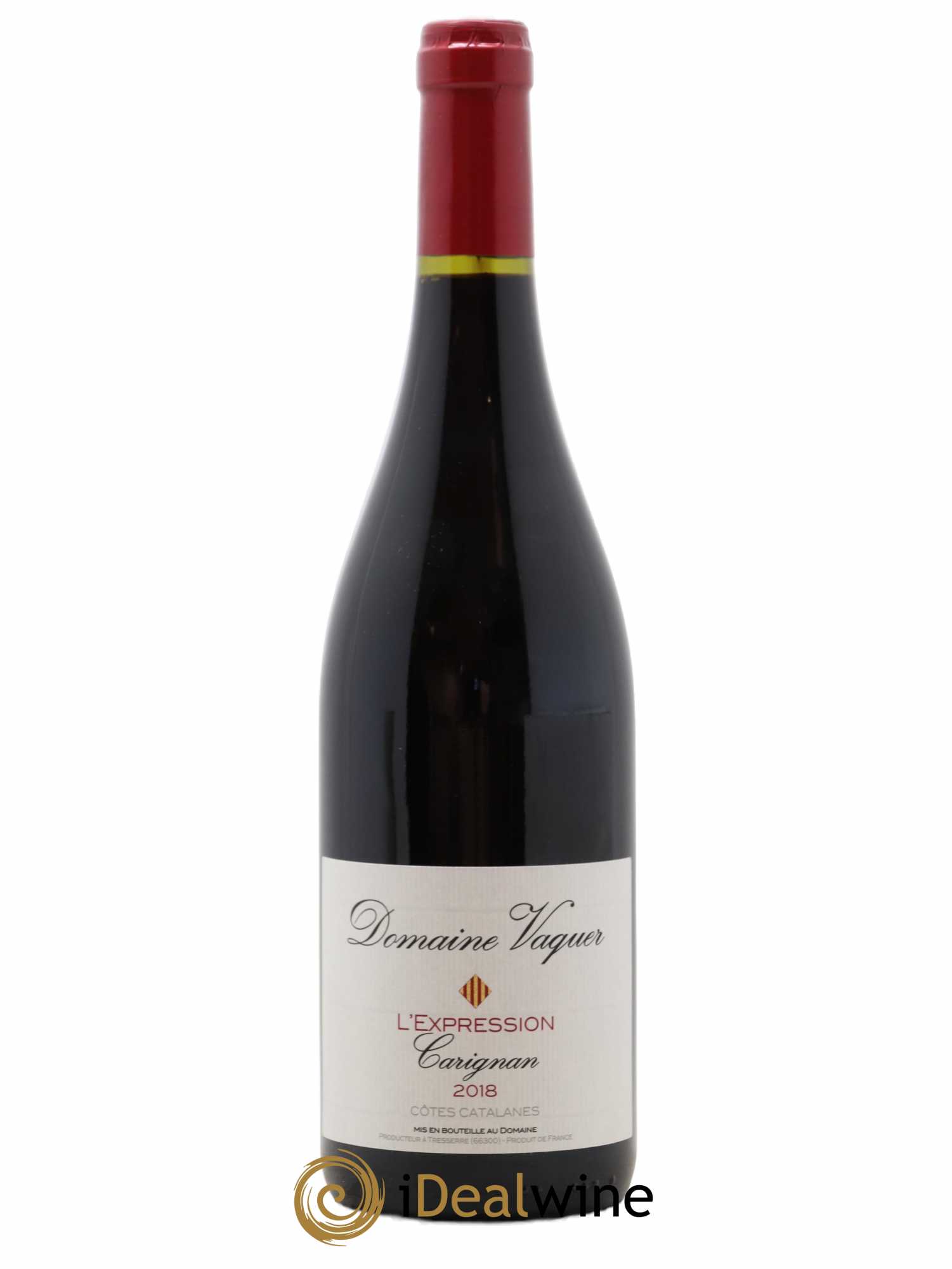 Côtes Catalanes (VDP des Côtes Catalanes) L'expression Carignan - Domaine Vaquer 2018 - Lot de 1 bouteille - 0