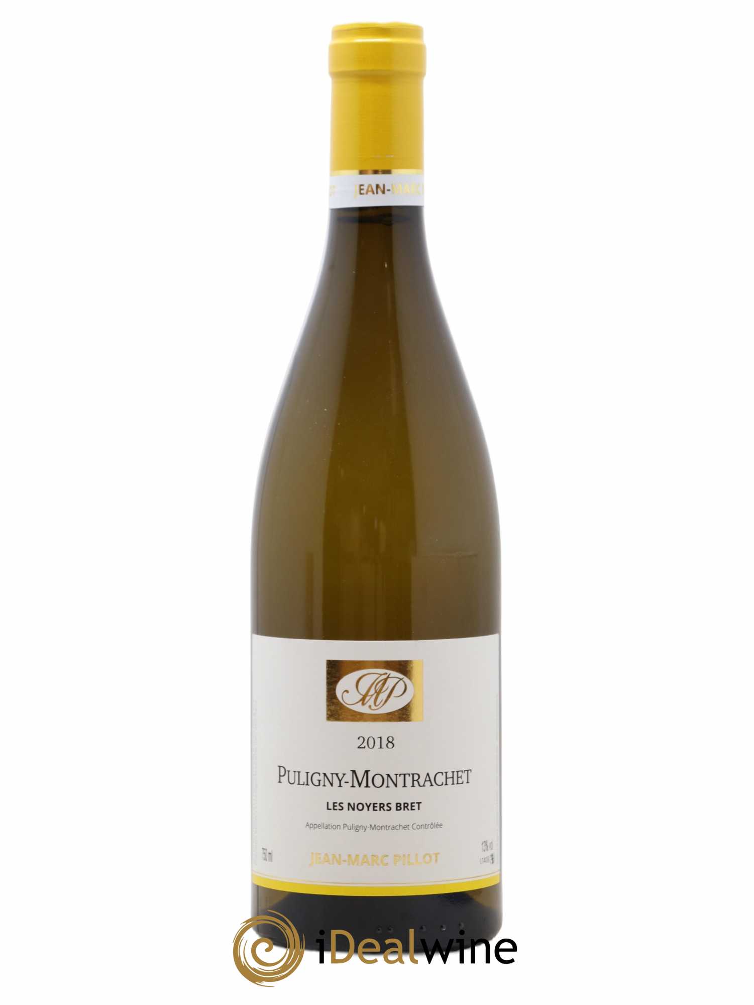 Puligny-Montrachet Les Noyers Bret Jean Marc Pillot 2018 - Posten von 1 Flasche - 0