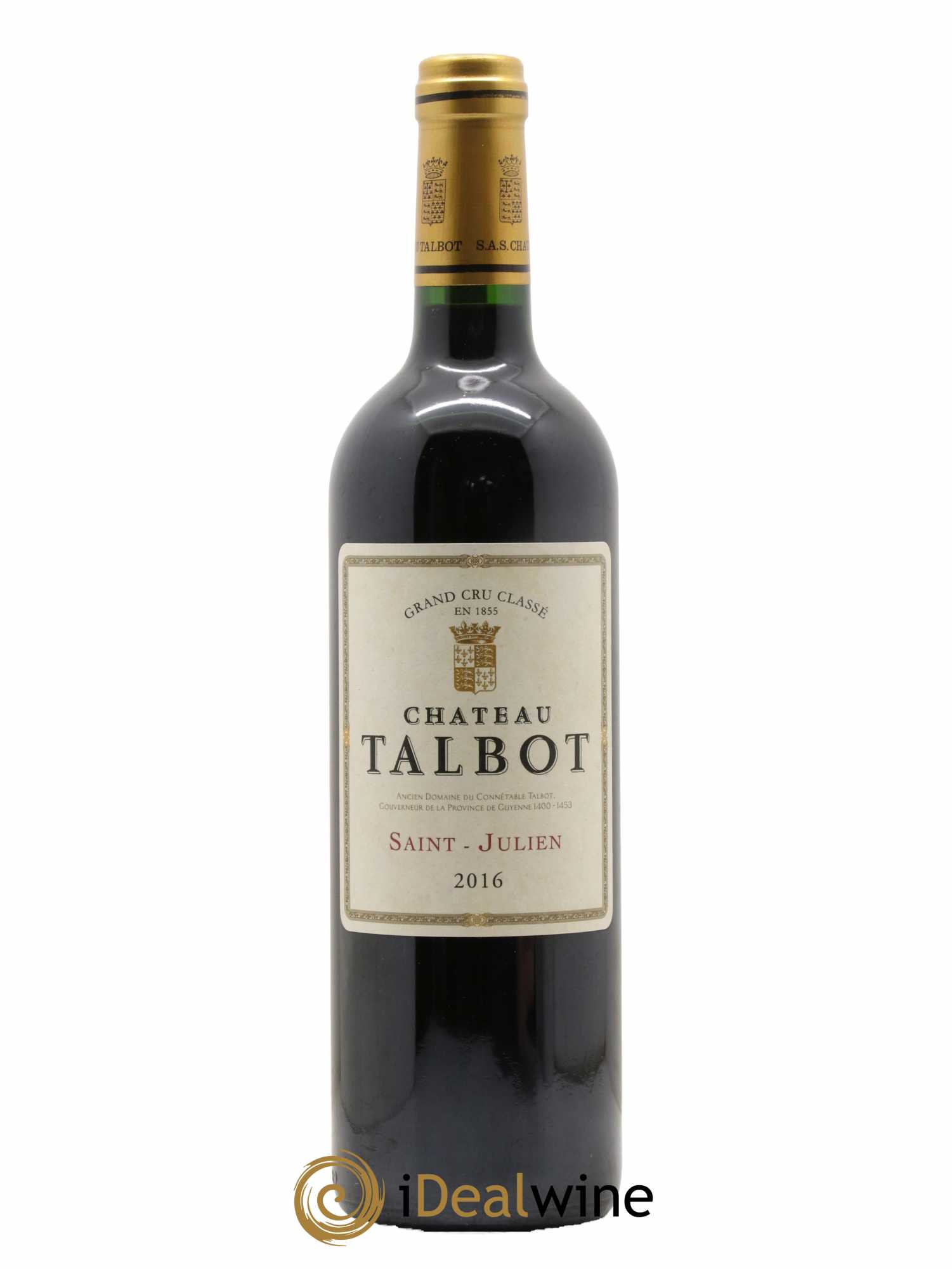 Château Talbot 4ème Grand Cru Classé 2016 - Lot de 1 bouteille - 0