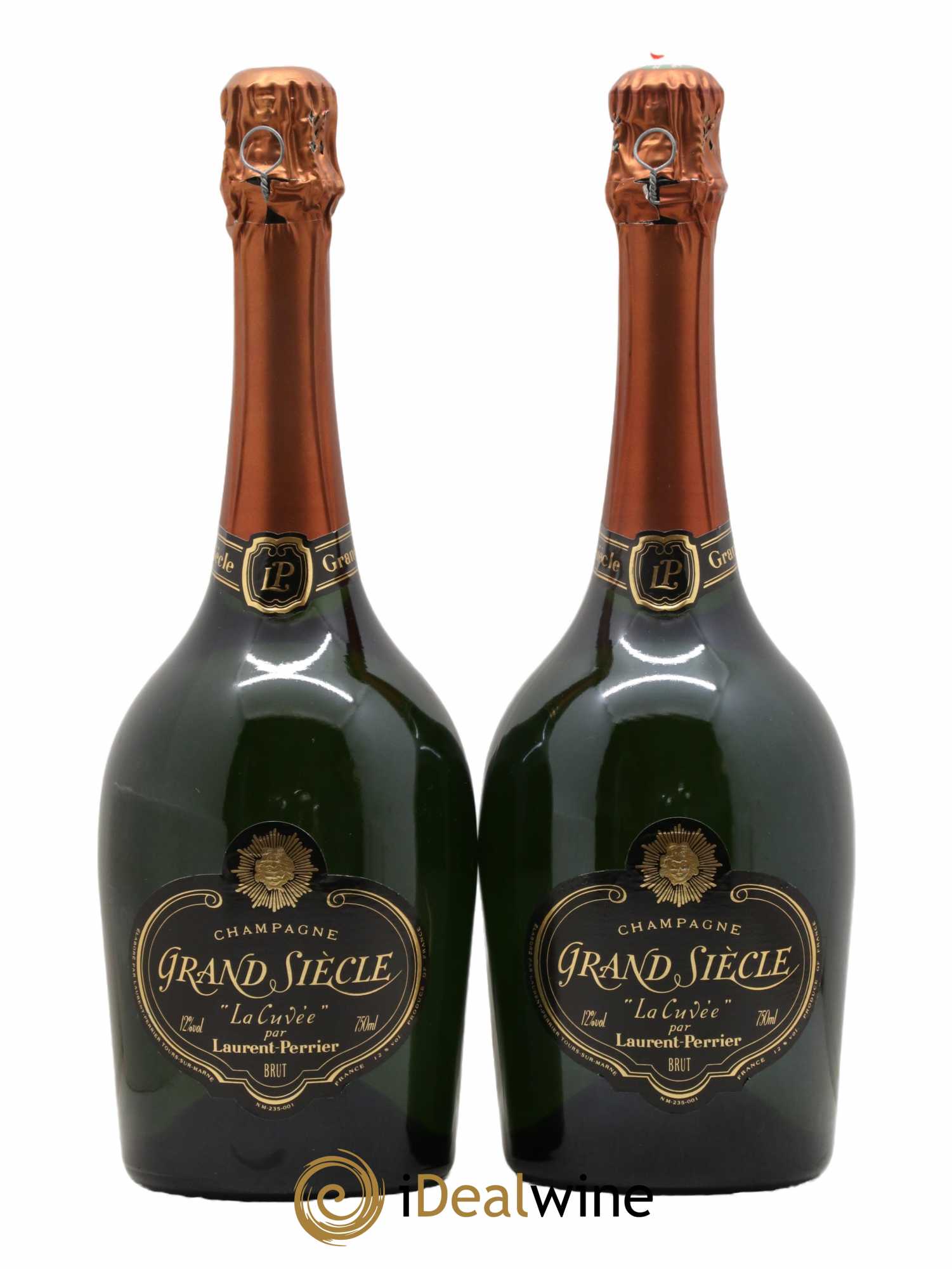 Grand Siècle Laurent Perrier - Lot de 2 bouteilles - 0